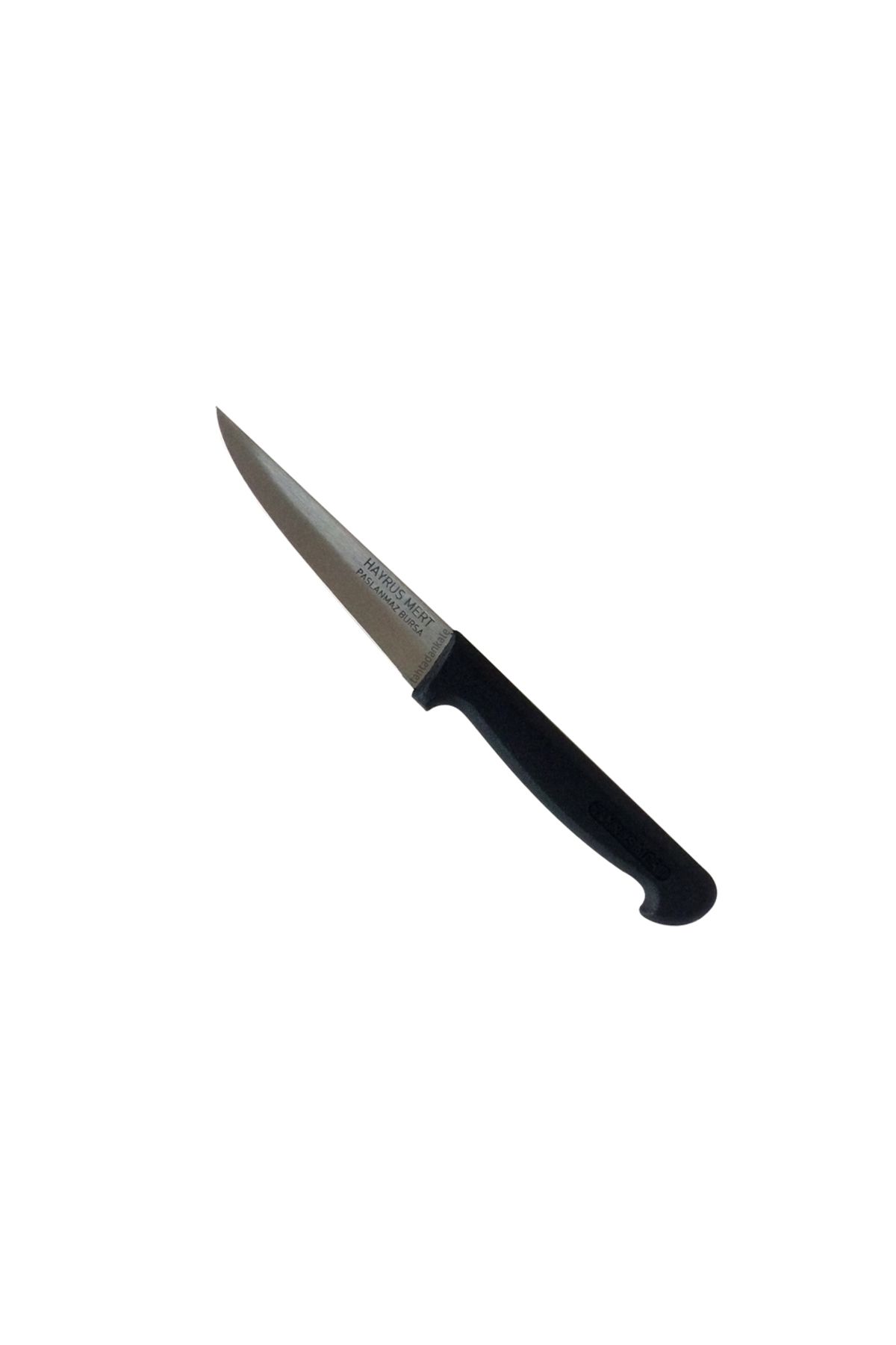 OEM H.M. Paslanmaz Bursa Sebze Bıçağı 9,5 cm, Plastik Sap