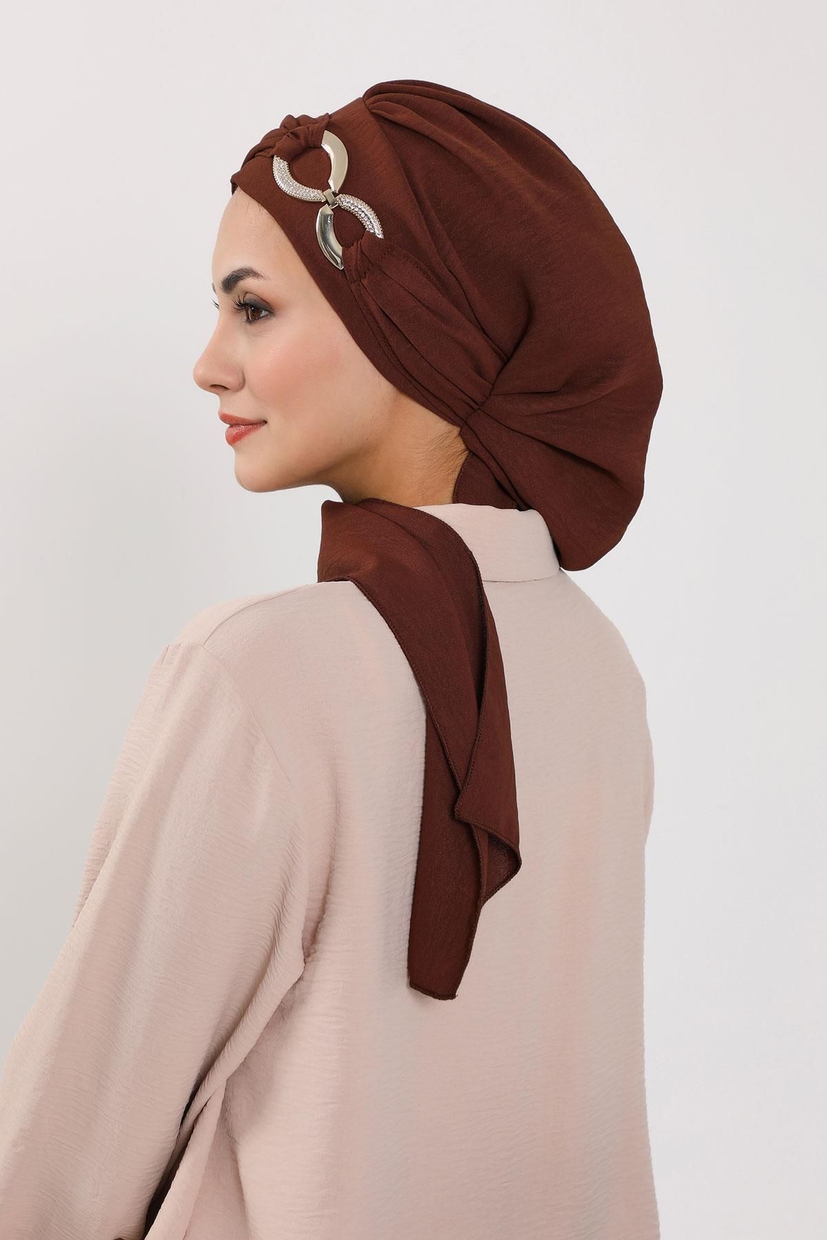 Aisha's Design-Ready Turban with Aerobin Fabric - Accessory, Ht-94 6