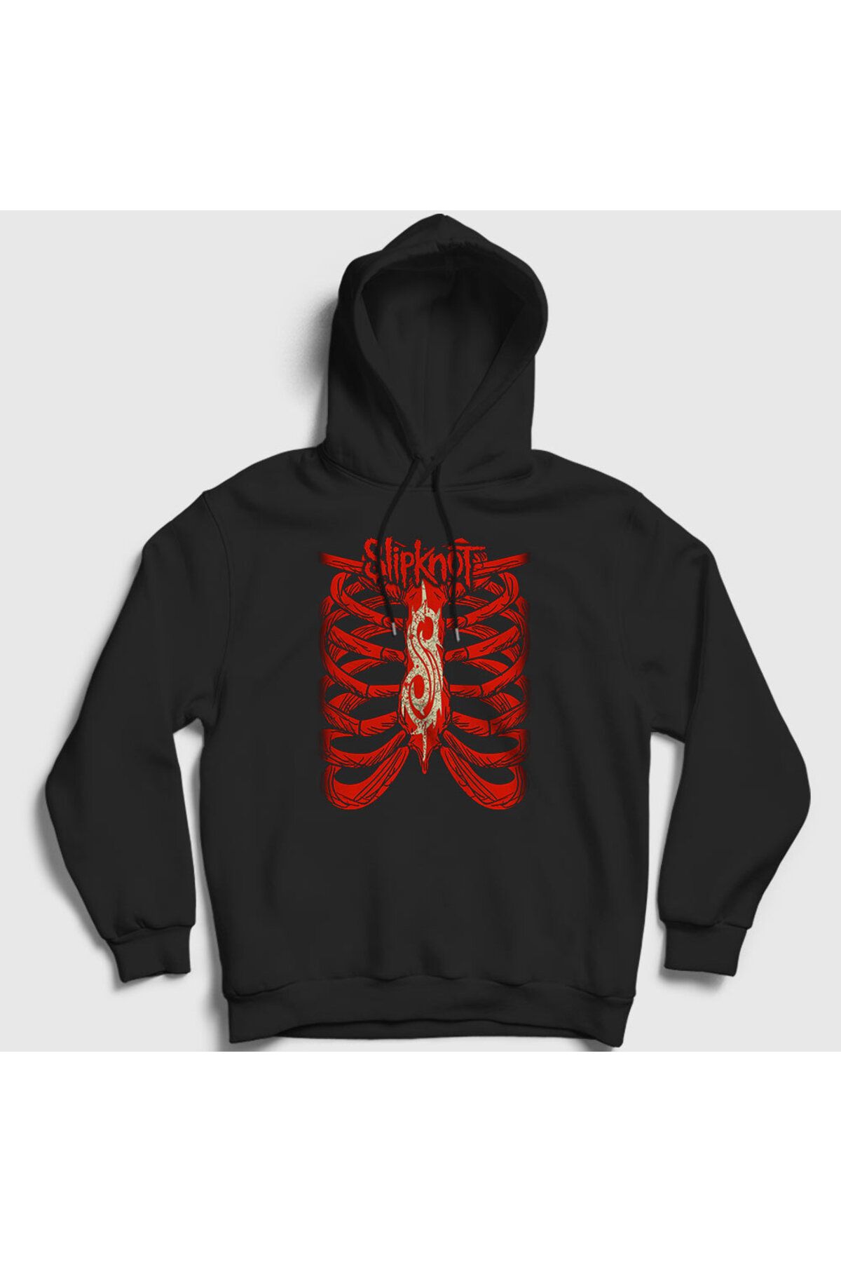 Presmono Hanorac Unisex Negru Cu Glugă Slipknot - Tt Unisex - XS