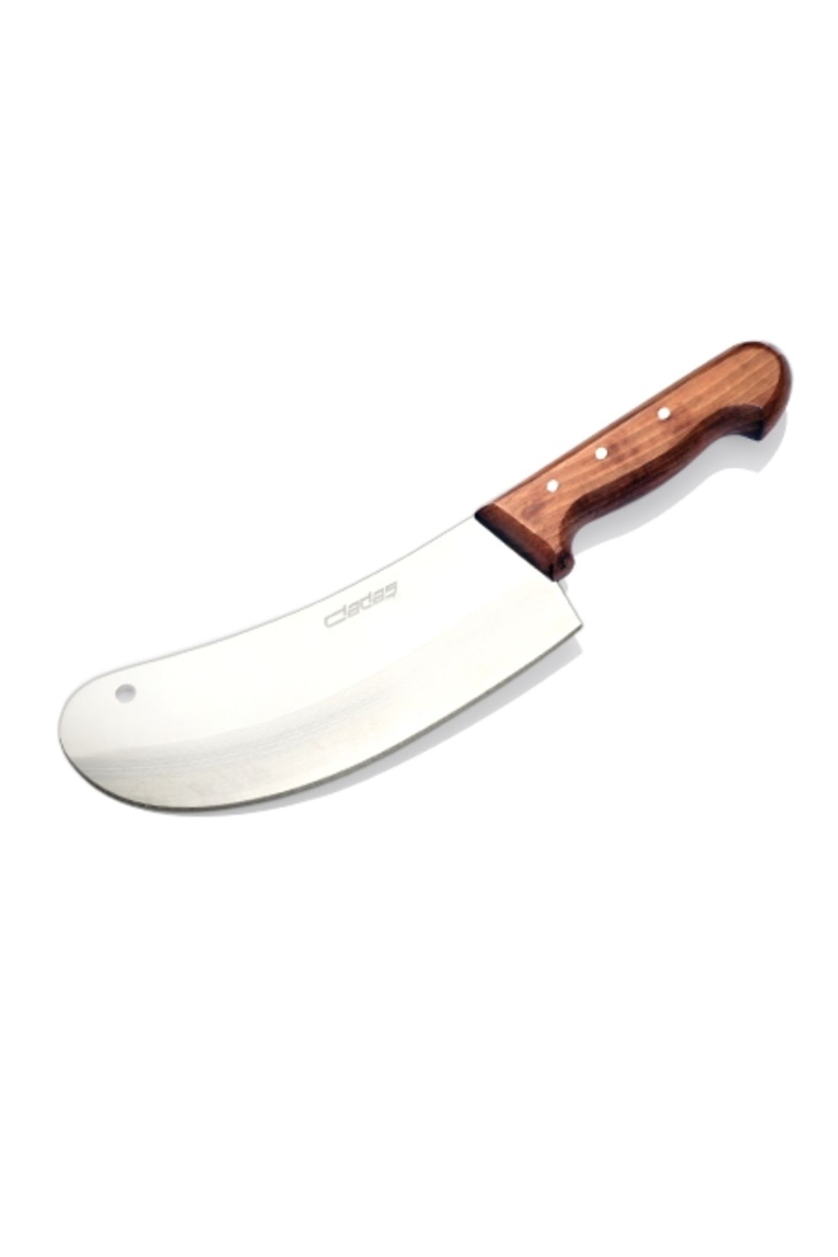 OEM Bursa Paslanmaz Mutfak Soğan Satırı, Börek Bıçağı No:2, 18 cm - Ahşap Sap