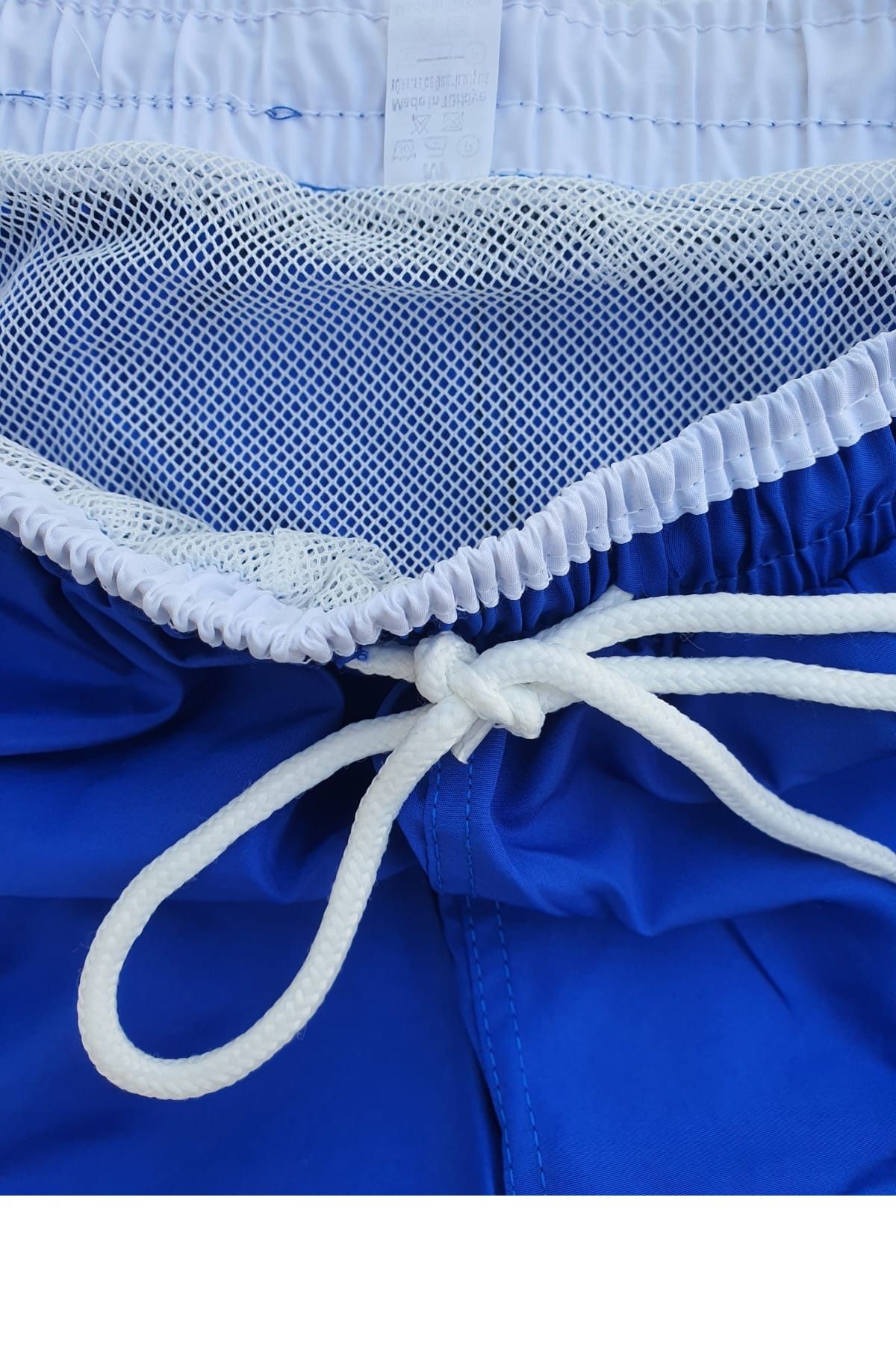 makiteks-Swim Shorts - 2 Pockets, Mesh Inside, Elastic Waist and Lacing Cord 3