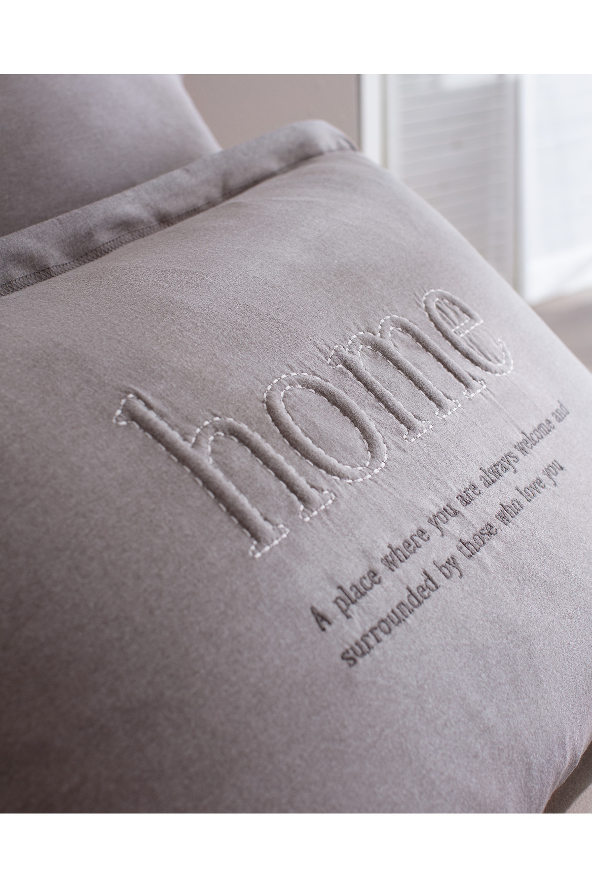 Madame Coco-Bobigny Anthracite Single Super Soft Comforter Set 5