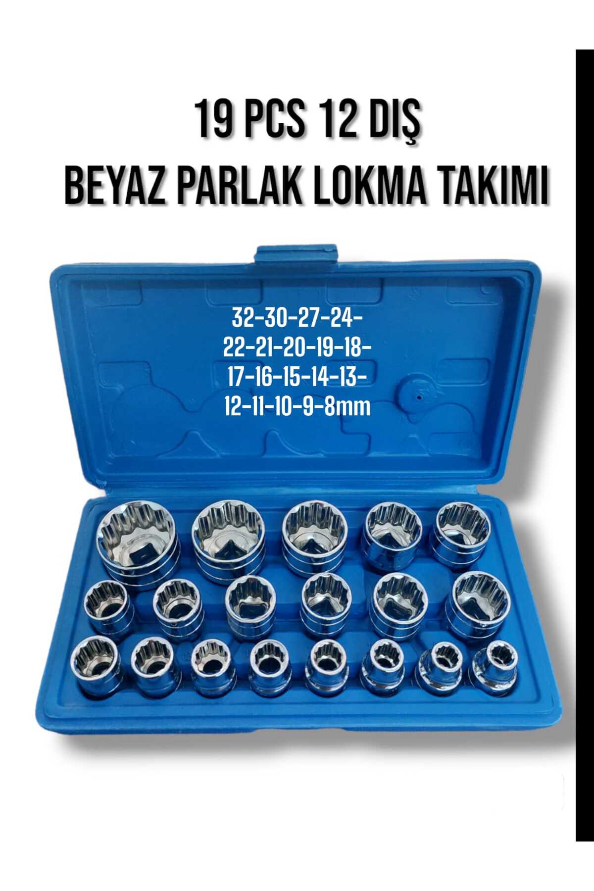 Genel Markalar 1/2 12 Köşe Yıldız Lokma Seti 19 Parça Çantalı