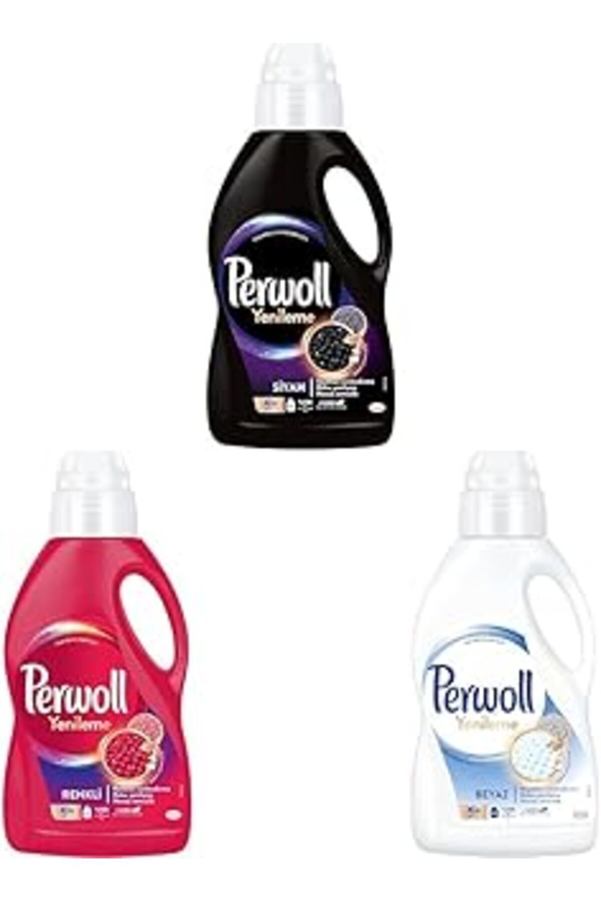 Qedii Yenileme Siyah 1.485l, Yenileme Renkli 1.485l, Yenileme Beyaz 1.485l (3'LÜ SET)