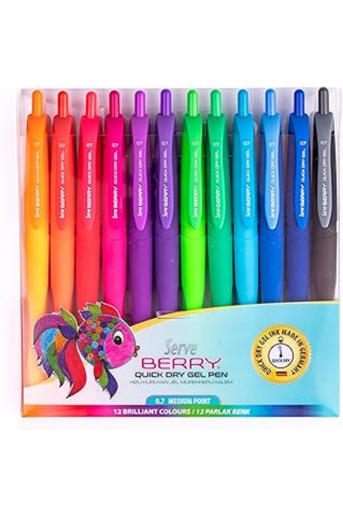 Mu Art Jel12Li Pet Tükenmez Kalem