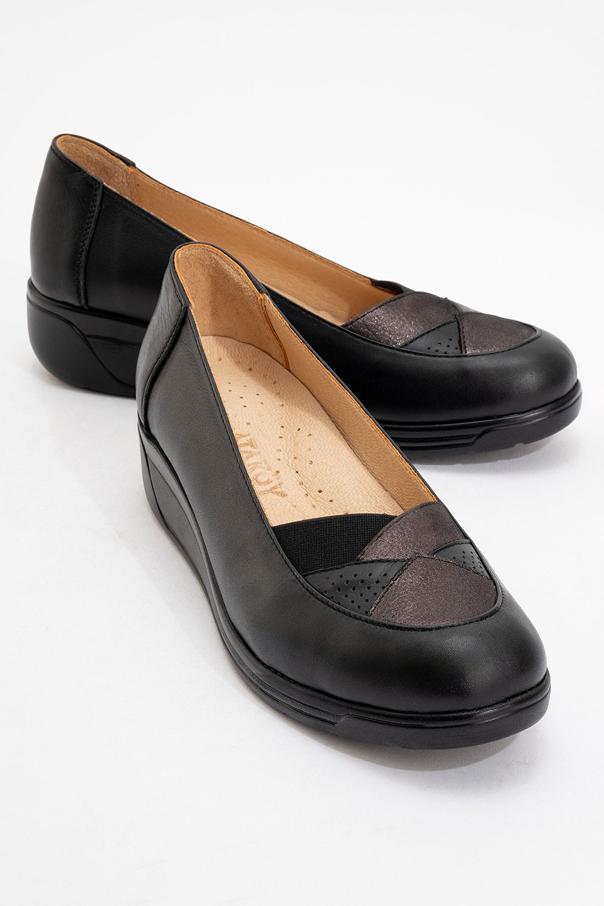 Ataköy Ayakkabı-Women's Leather Casual Shoes 2