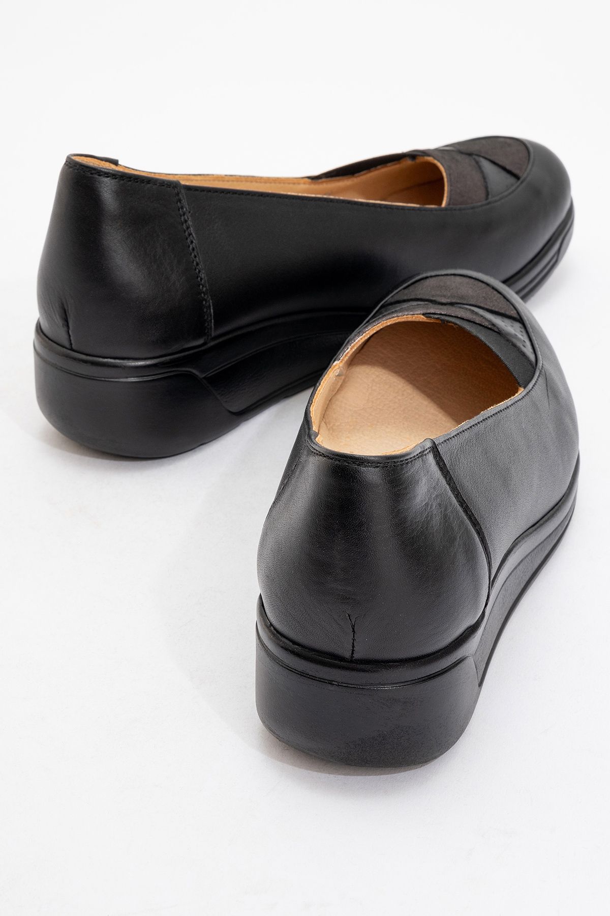 Ataköy Ayakkabı-Women's Leather Casual Shoes 4