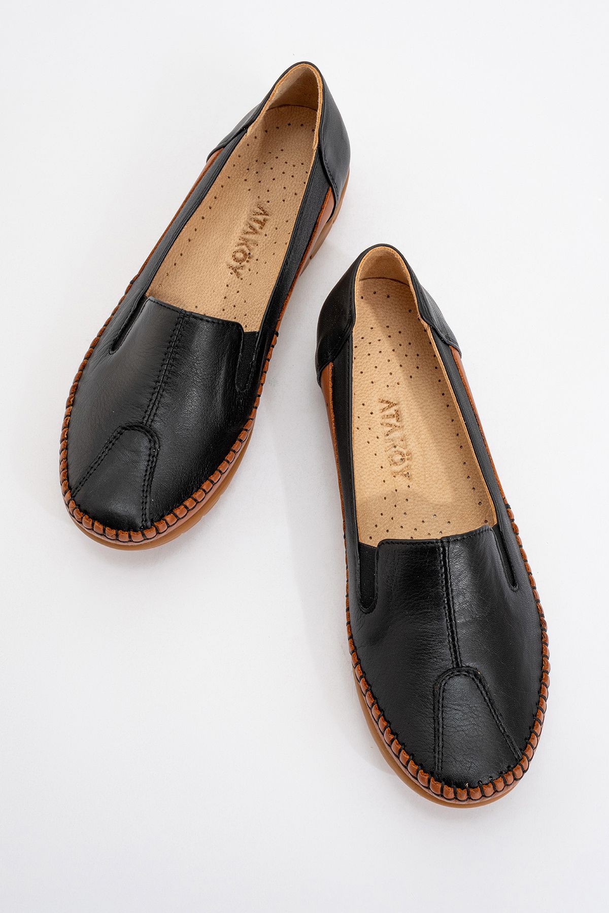 Ataköy Ayakkabı-Women's Leather Shoes 5