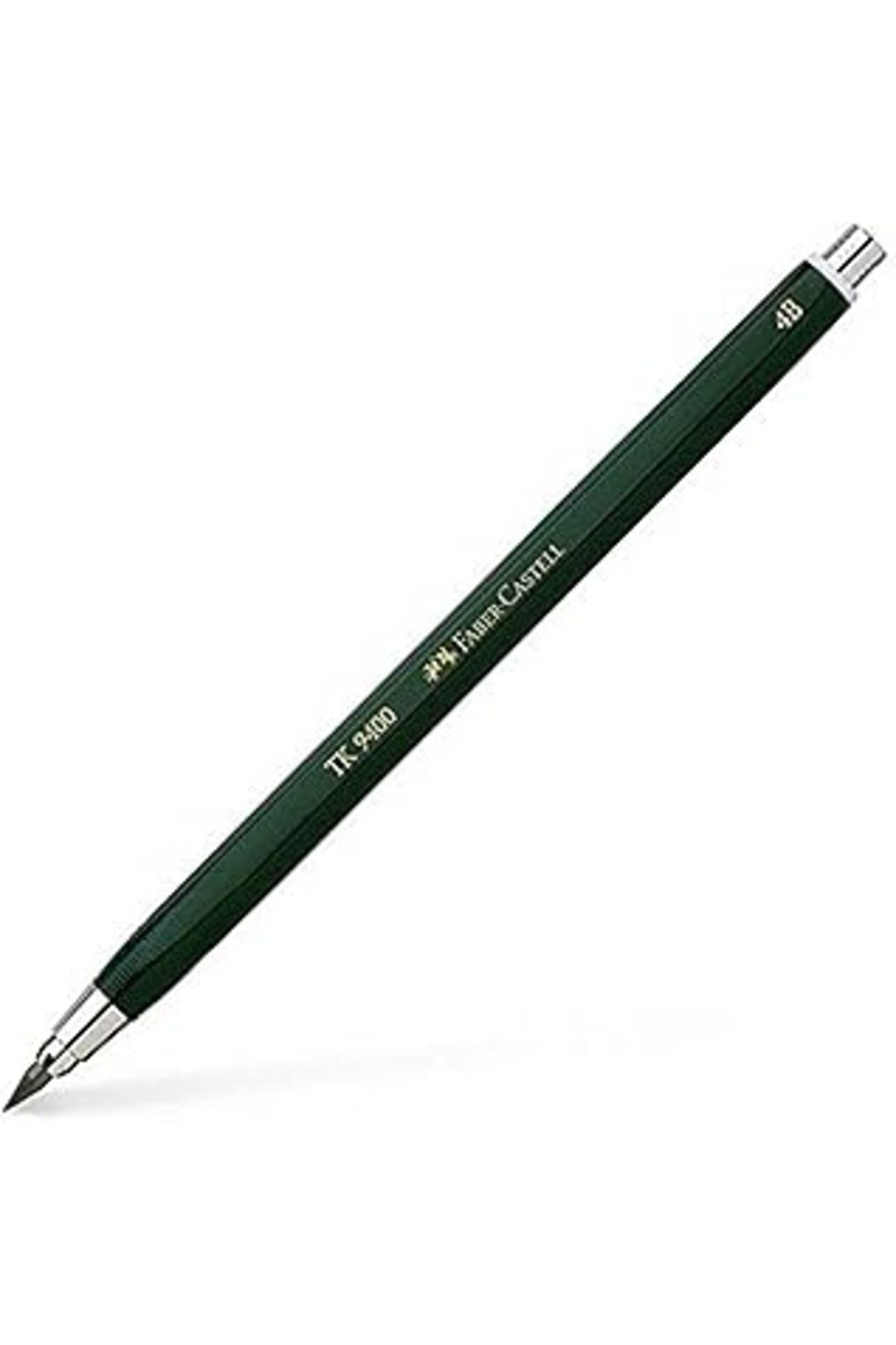Mu Art Ahşap Faber-Castell Basmalı Kalem Tk© 9400, Klipssiz, Uç Kalınlığı: 3,15 Mm, Yükseklik Derecesi: 6B, Siya