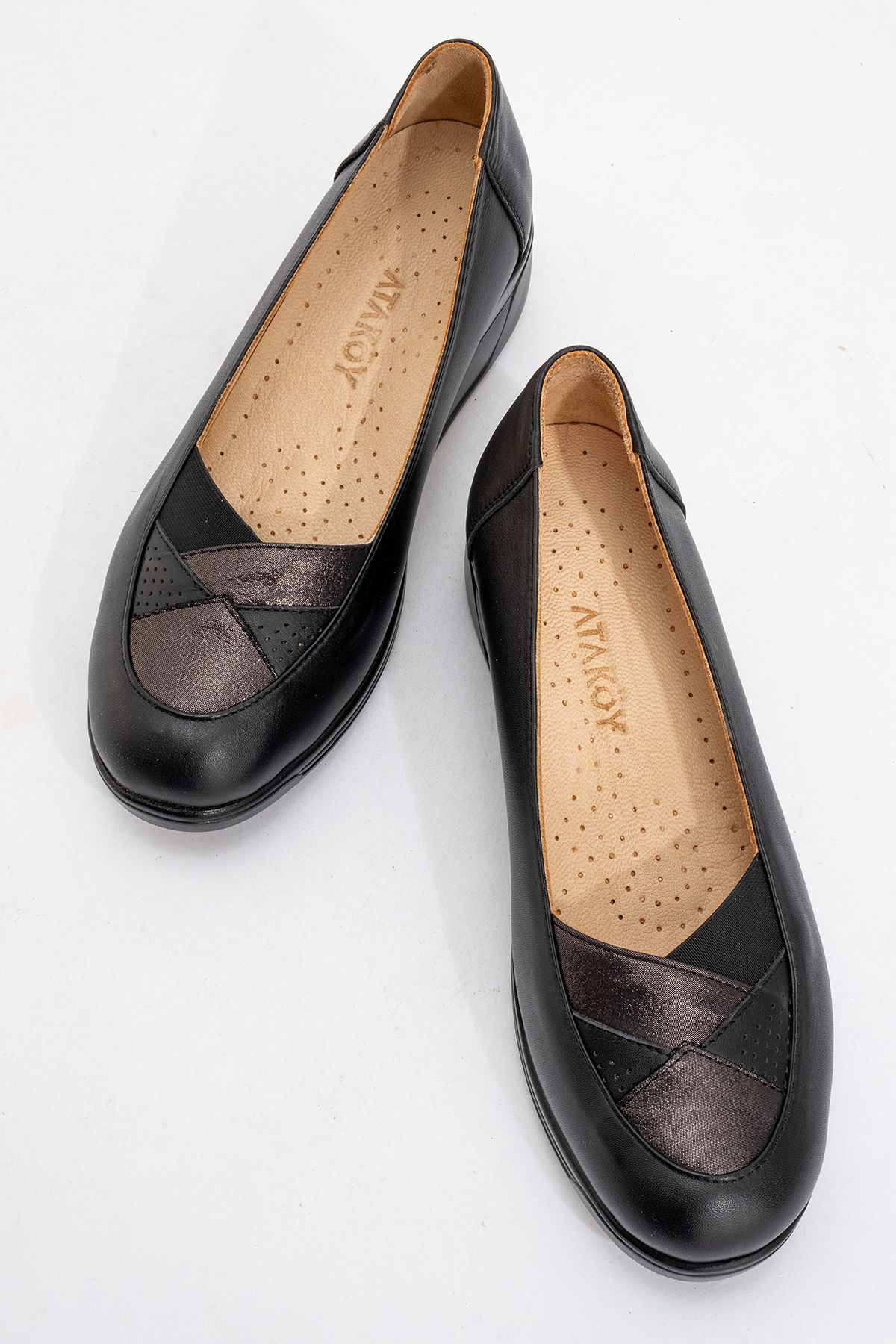 Ataköy Ayakkabı-Women's Leather Casual Shoes 5