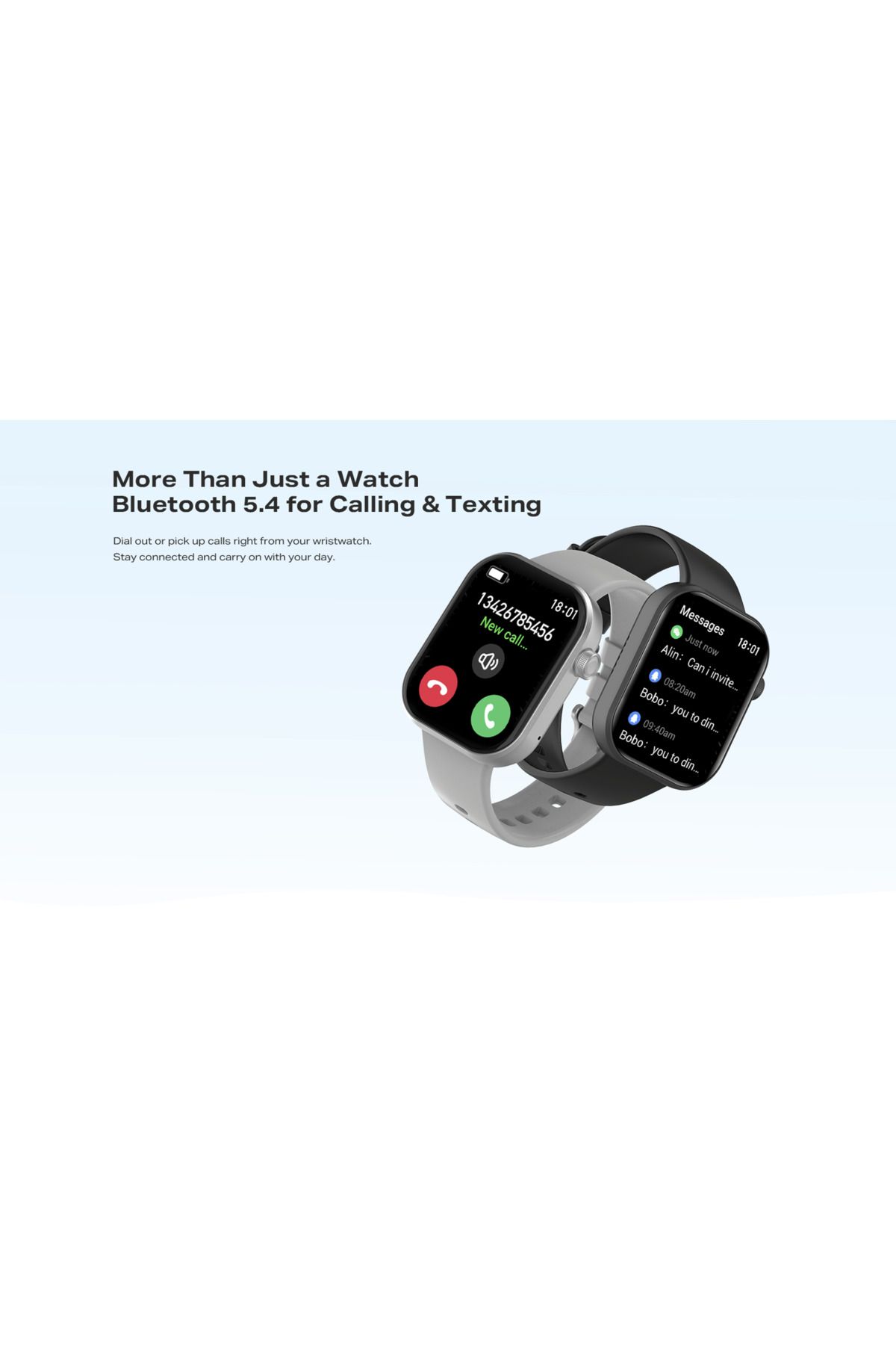 INFINIX-Xw3 Smart Watch, 7-day Battery, Bluetooth Call, Heart Rate, Blood Oxygen, Black 3