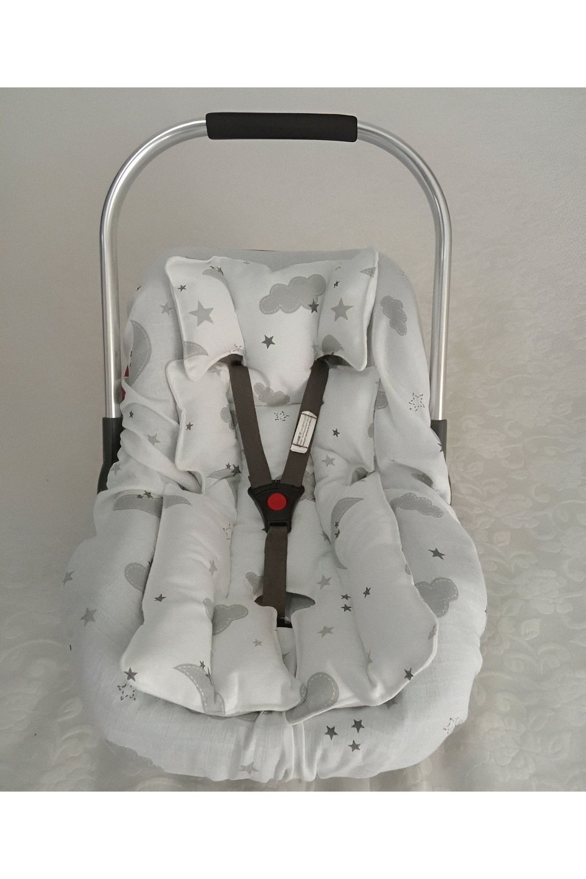 Wenaris Çift taraflı Puset Örtüsü Puset Minder puset çarşafı fotoğrafı 2 (önizleme)