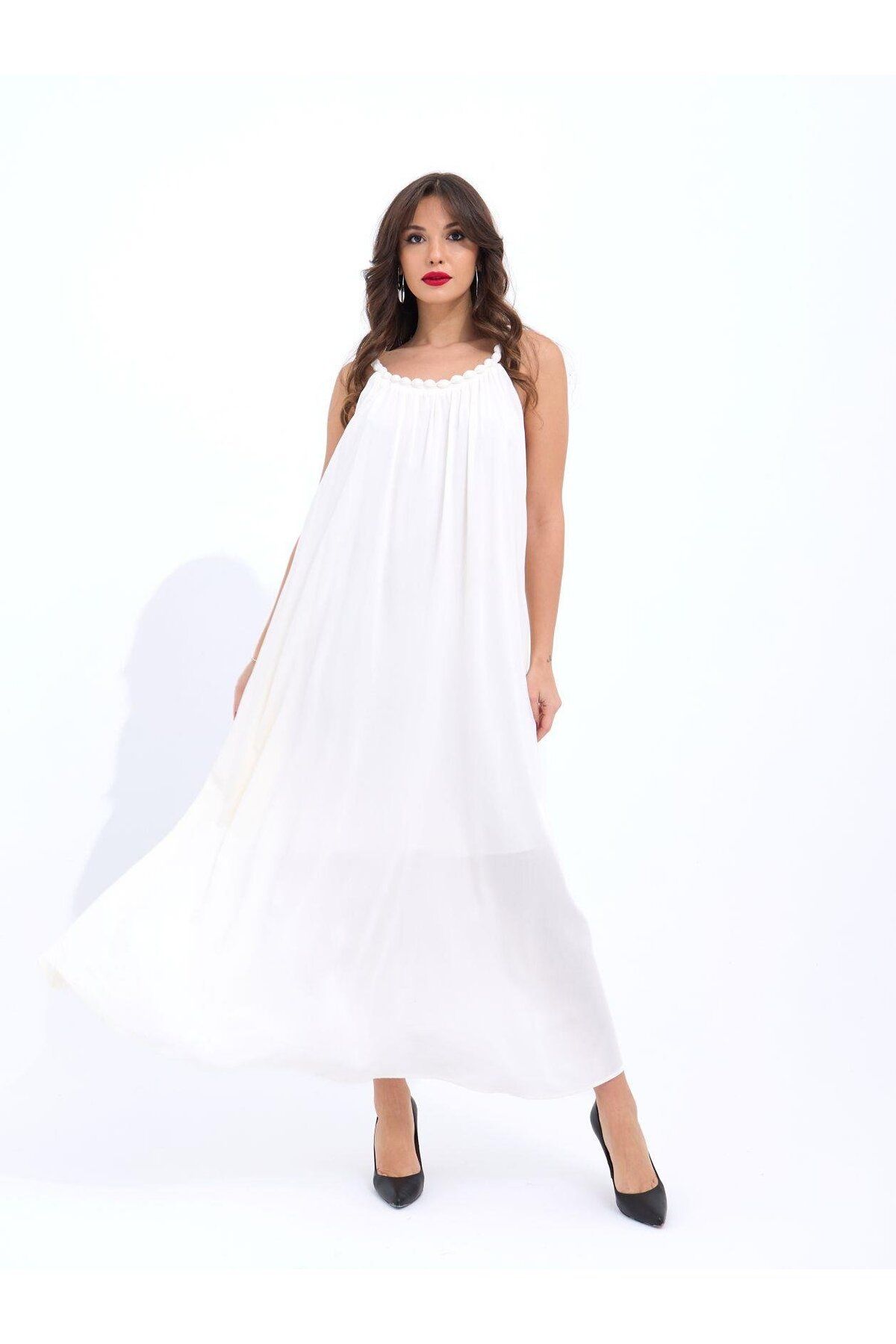 COjans 7321 ELBİSE-EKRU