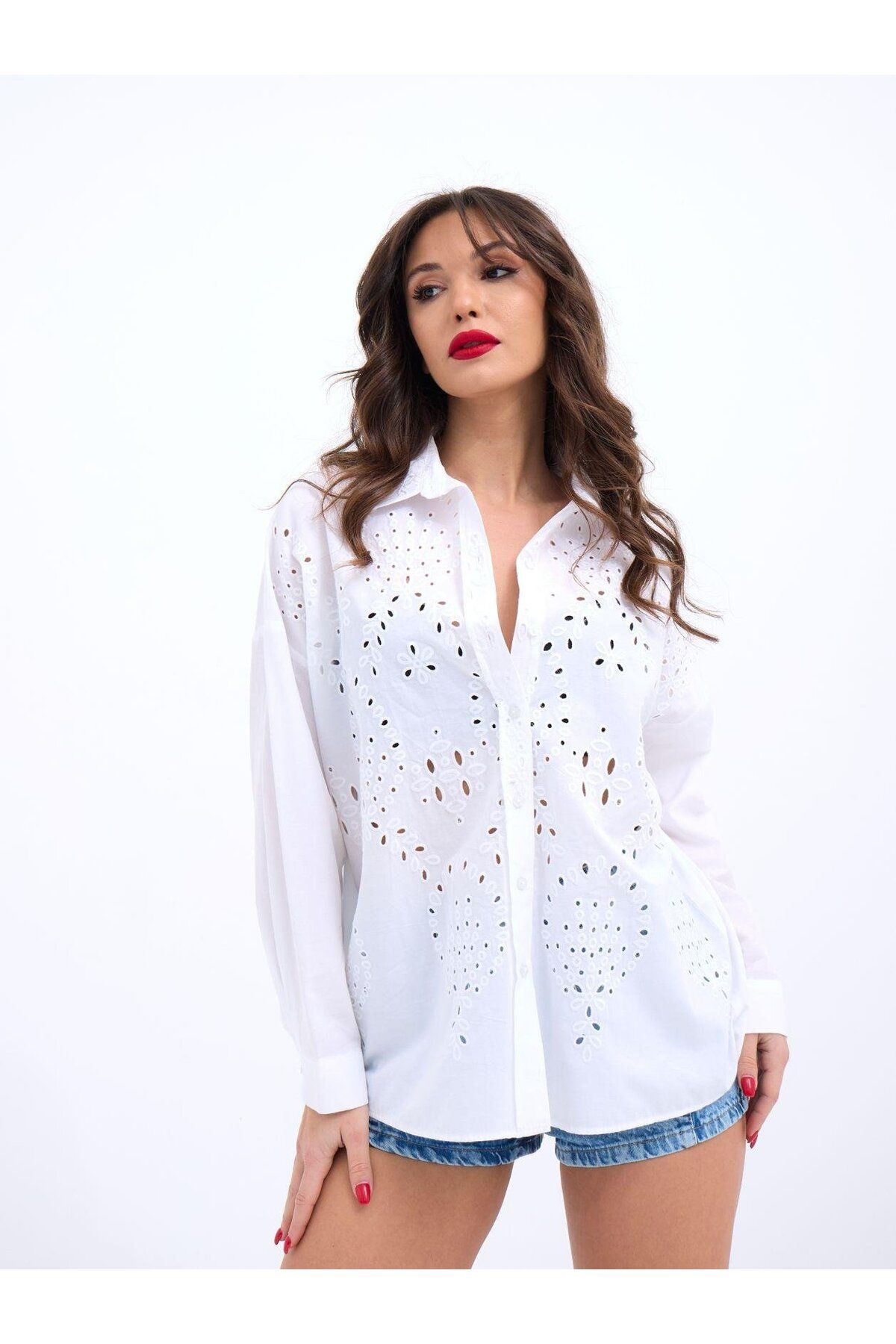 Rep la Shine 7034 GÖMLEK-BEYAZ