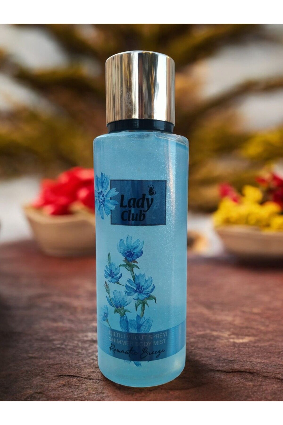 LADY CLUB Romantic Breeze Işıltılı Vücut Spreyi – 250 ml