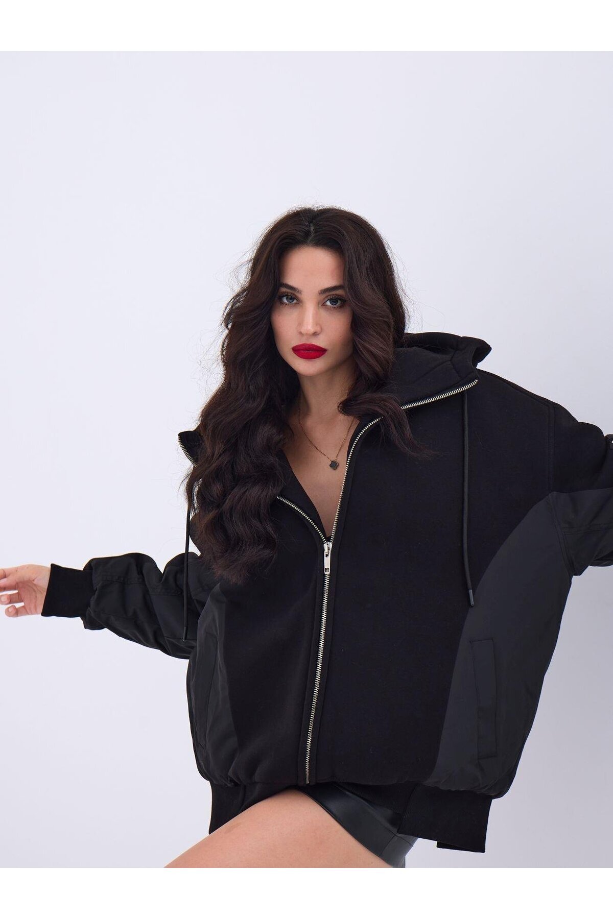 modaserdem-7193 Coat-Black 4