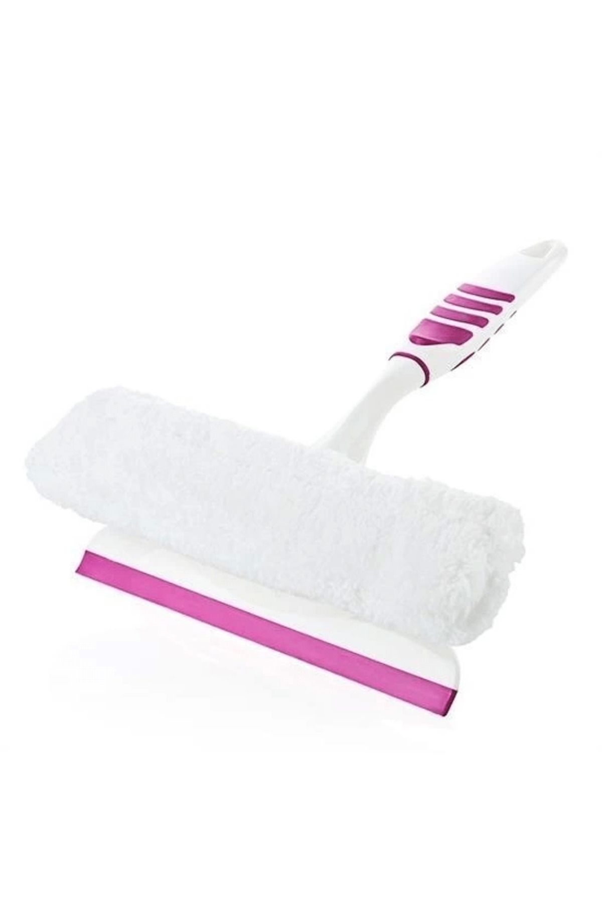 Kuzgun Ticaret Pratik Kolay Mikrofiber Peluşlu Camsil Cam Silme Aleti Aparatı ( Lisinya )