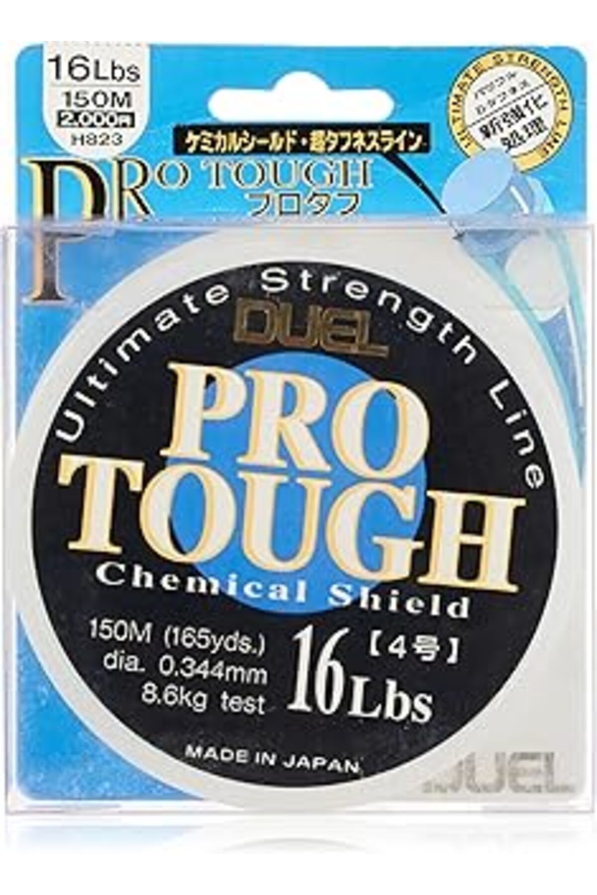 NZM TİCARET Duel Pro Tough 0,344Mm 150M Misina, Şeffaf