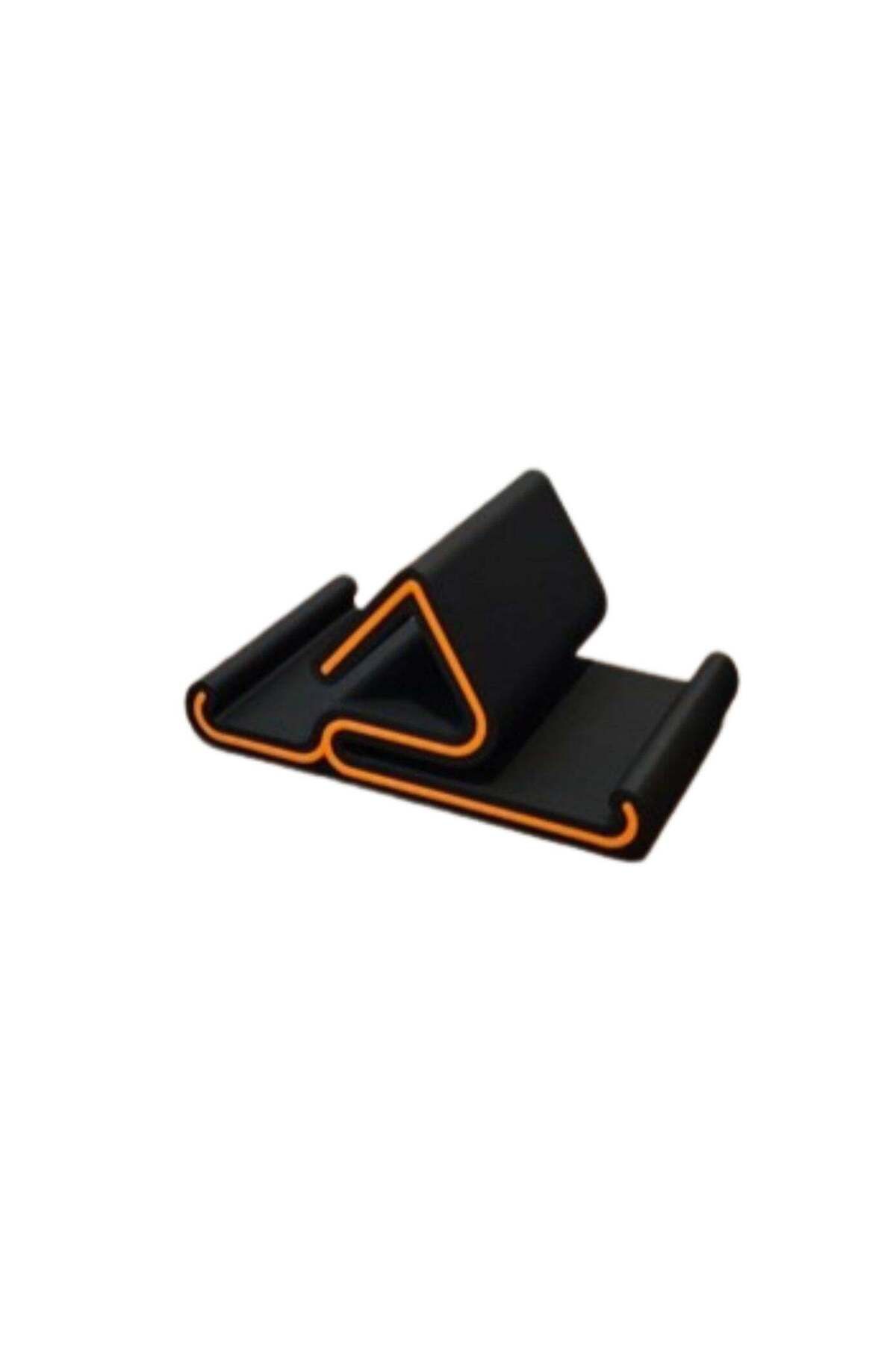 3D Brothers-B&O SleekStand phone holder with a unique shape, for tablet & mobile with a black base and trendy 2