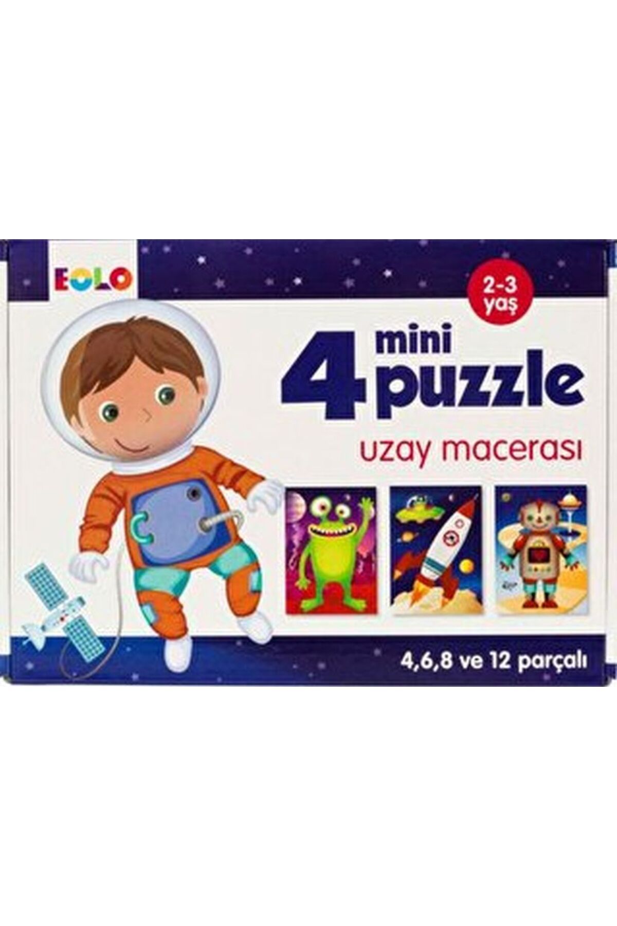 Destek Yayınları Mini Puzzle-uzay Macerası