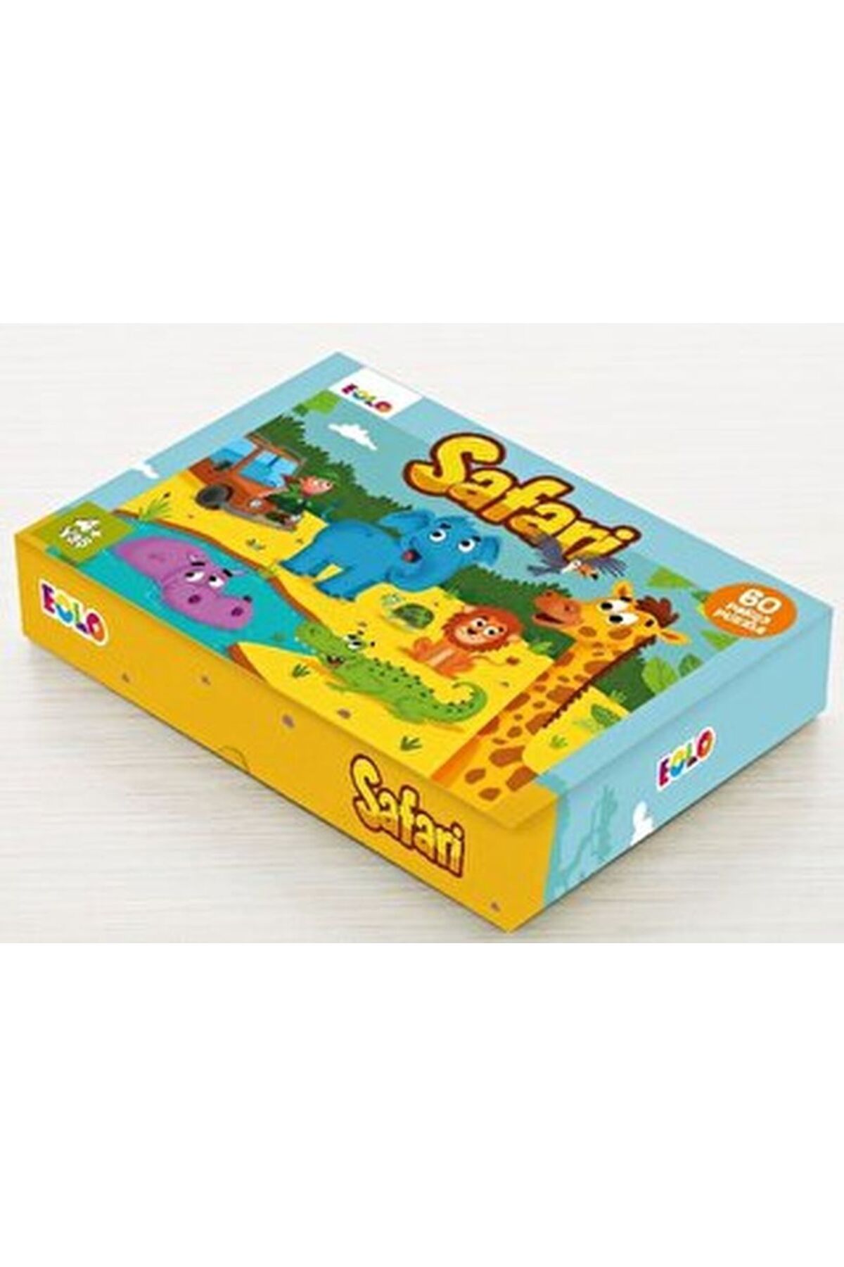 Türk Dil Kurumu Yayınları Yer Puzzle-60 Parça Puzzle - Safari