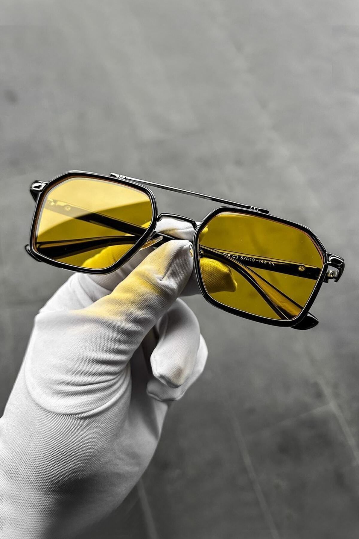 Roger Bacon-Limoni Yellow Men's Sunglasses UV400 Protection 3