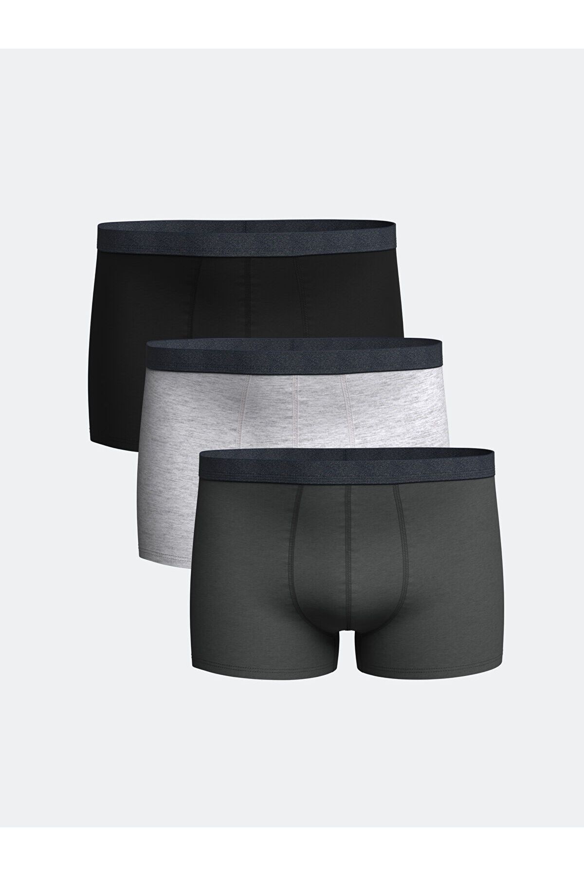 LC Waikiki Standart Kalıp Pamuklu Esnek Erkek Boxer 3'lü