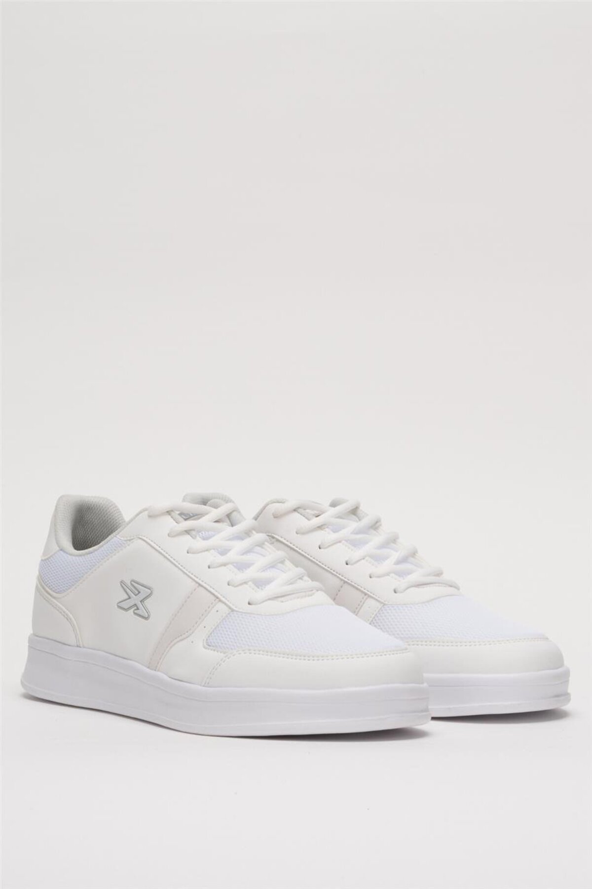 Erkek Günlük Sneaker Rahat Spor Ayakkabı BEYAZ — سفید 2732 — تصویر 3 از 7