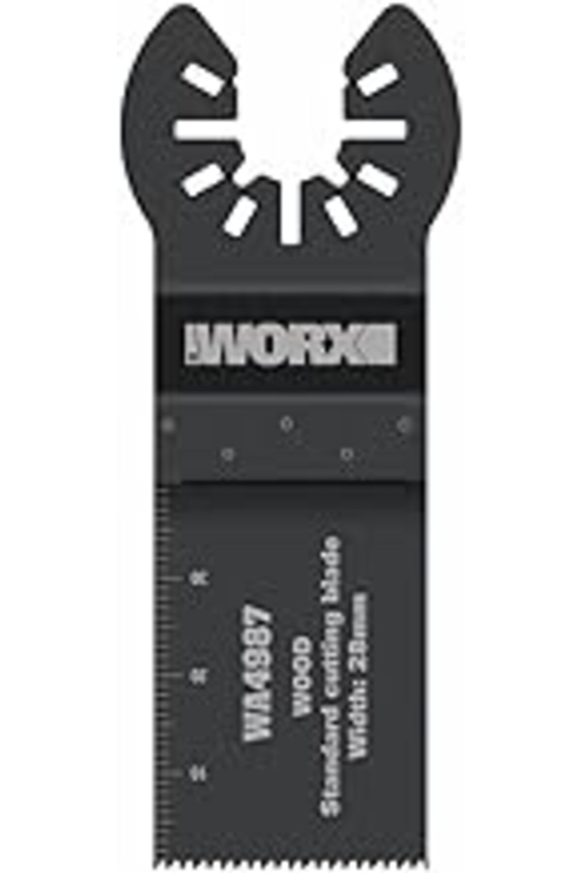 DENİZBİLİŞİM Worx Wa4987 Çok Amaçlı Raspalama Makinesi Için 28X40Mm Ahşap, Fiberglas, Pvc Universal Kesme Bıçağı
