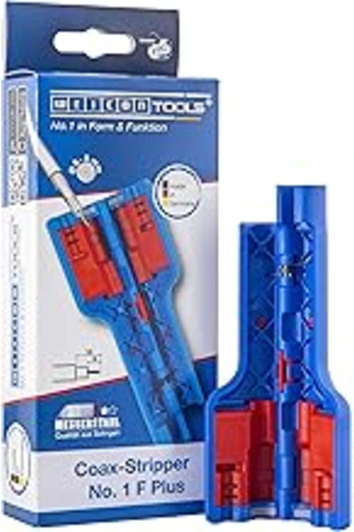 TBSProjects Weicon Tools Coax-Sıyırıcı No. 1 F Plus F Vidalı Konnektör İçin | Koaksiyel Kablolar, Anten Kablola