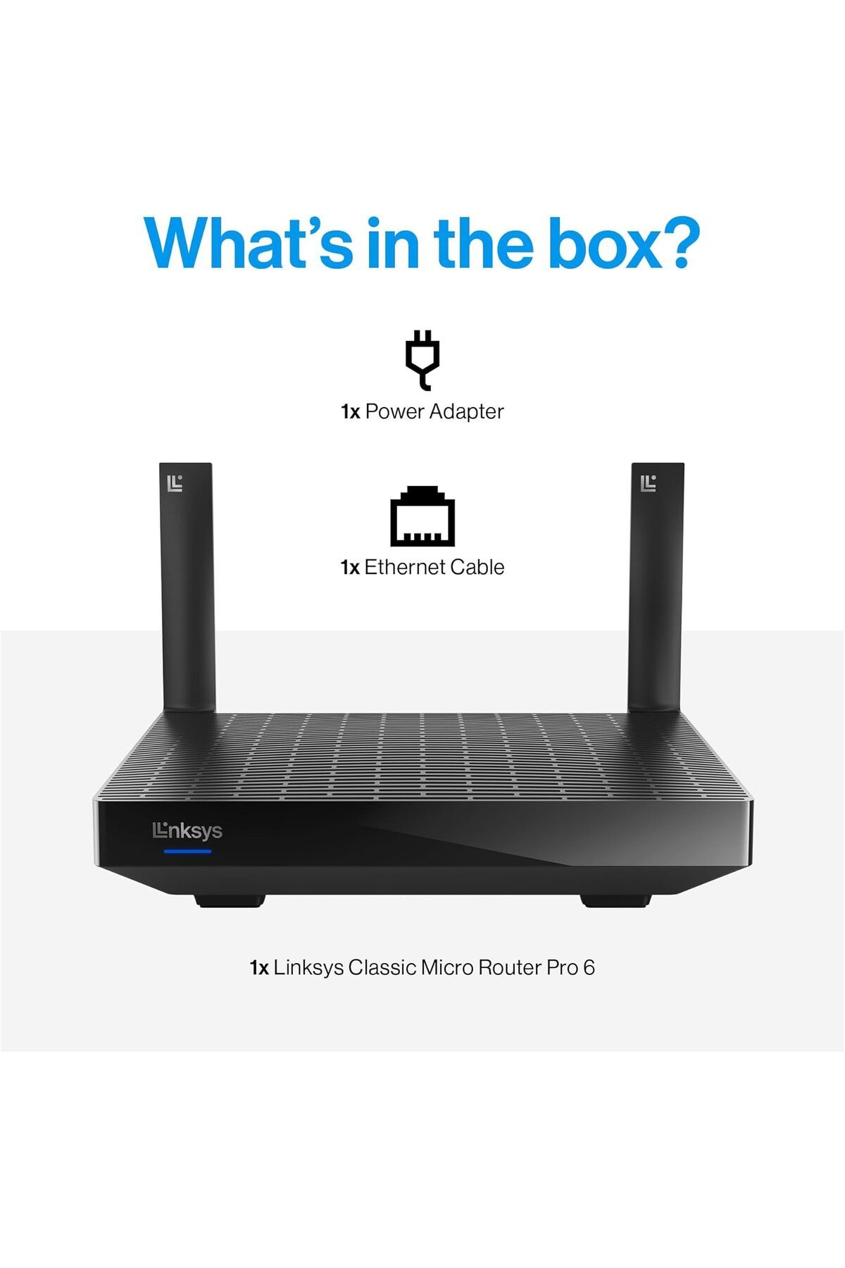 Linksys-Mesh WiFi 6 Router | Connect 35+ Devices | Up to 2,700 Sq Ft | Speeds of up to 5.4 Gbps | LN 5