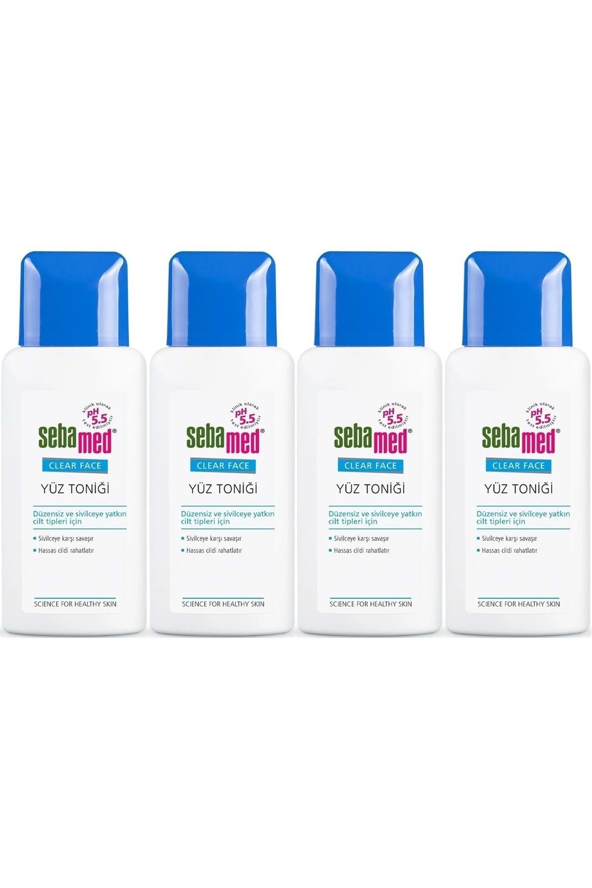 Sebamed Clear Face Temizleyici Yüz Toniği 150ML (4 Lü Set)