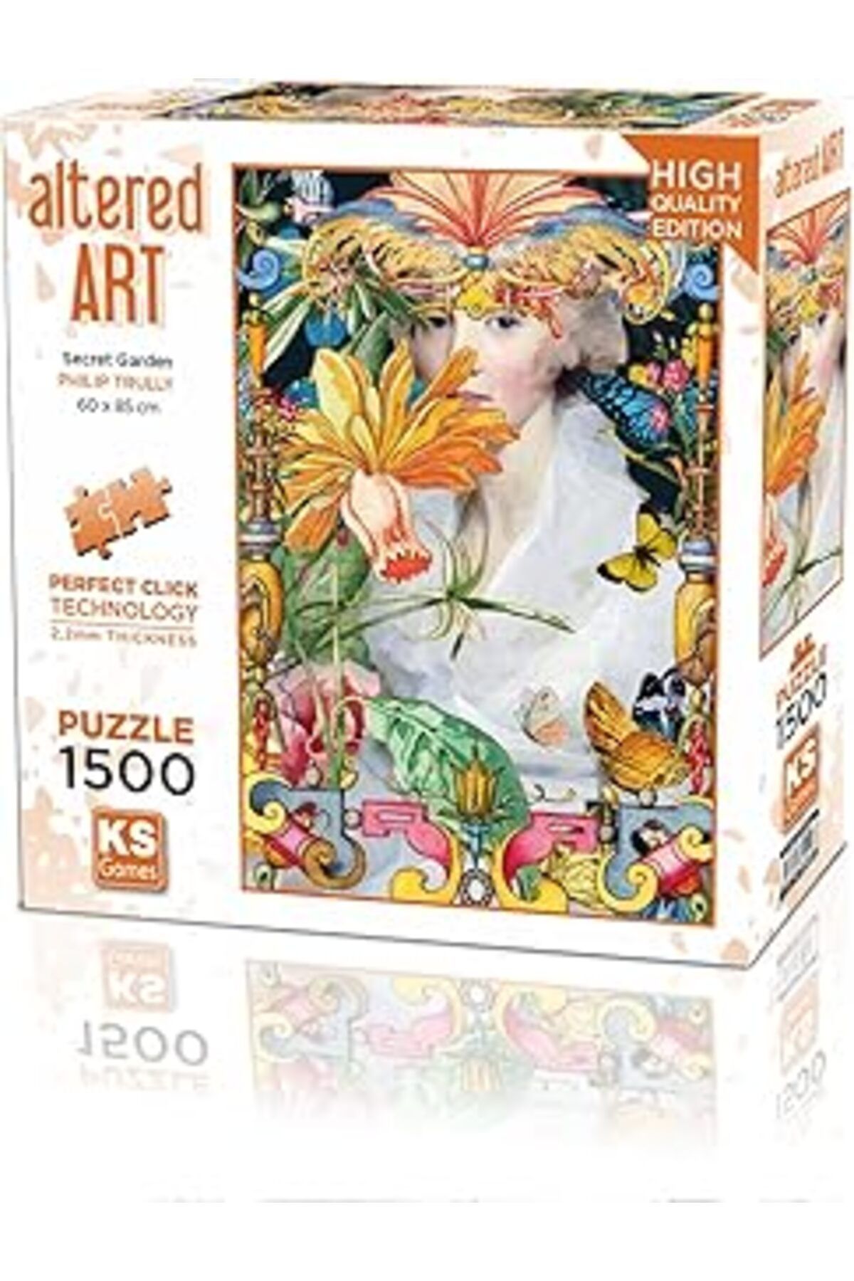 shop Ks Games 22028 Secret Garden 1500 Parça Puzzle -Ks