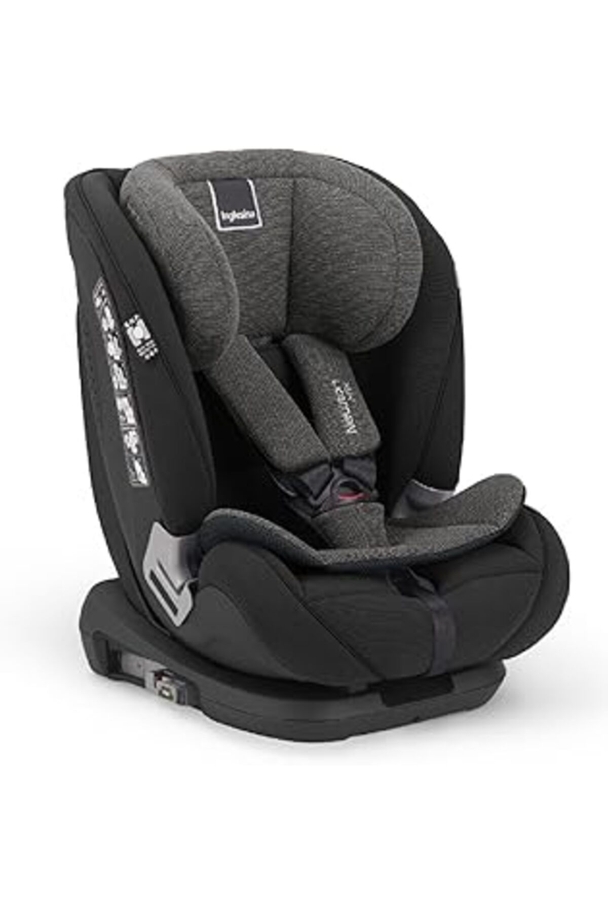 PolarBear Lab Inglesina Newton Isofix Gr 123 Oto Koltuğu Vulcan Black (Vulcan Black)