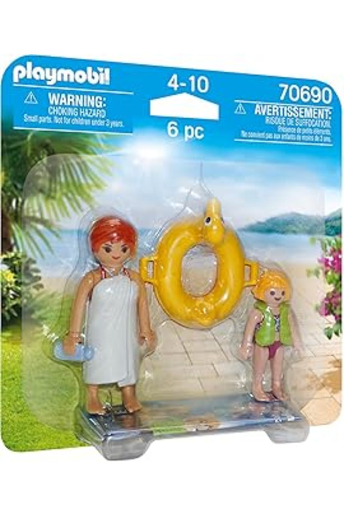 nazeninstoğu Playmobil Aile Eğlence 70690 Duopack Aqua Park Hamamı 4 Yıl