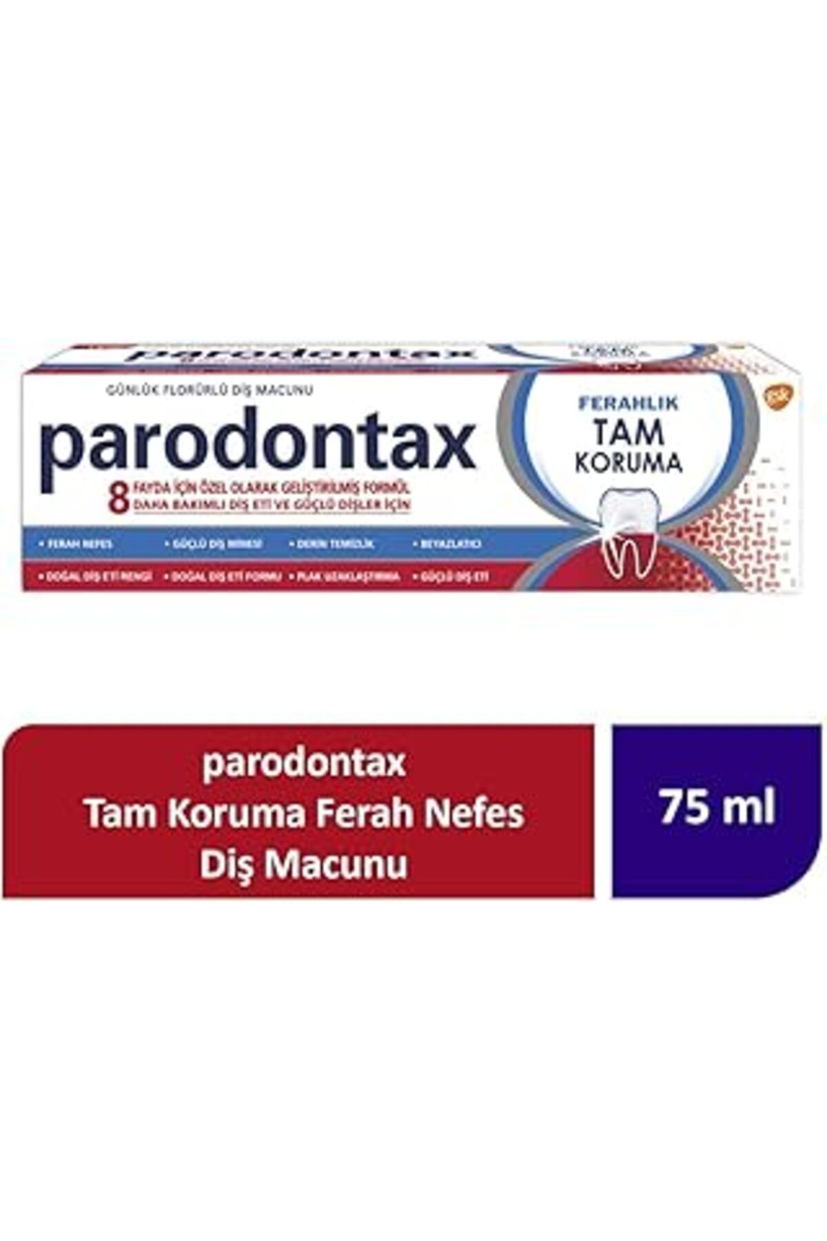 shop Parodontax Diş Bakımı Tam Koruma Diş Macunu 75 Ml