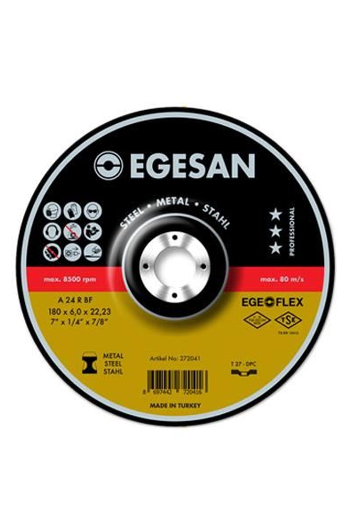 Egesan 180 x 6,4 x 22,23 Taşlama Taşı