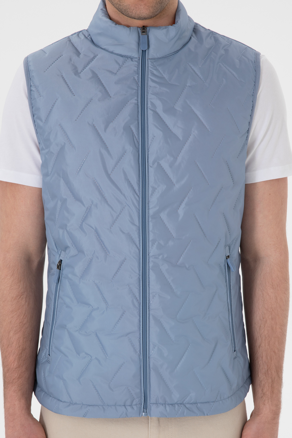U.S. Polo Assn. Erkek Mavi Yelek 50299406-VR036 görsel 6