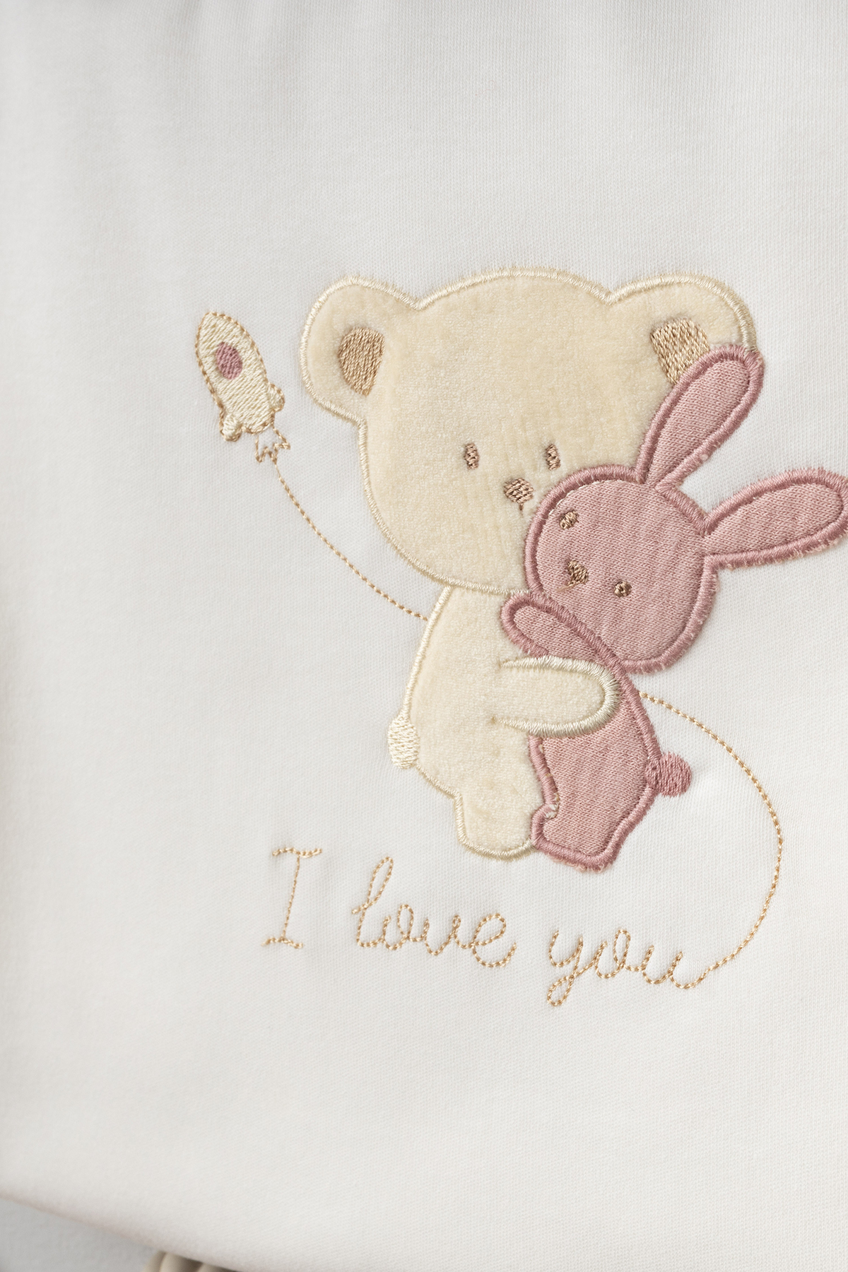 Bebitof Sarılan Ayıcık Desenli 10 Parça Kutulu Yenidoğan Hastane Çıkışı Zıbın Seti fotoğrafı 2 (önizleme)