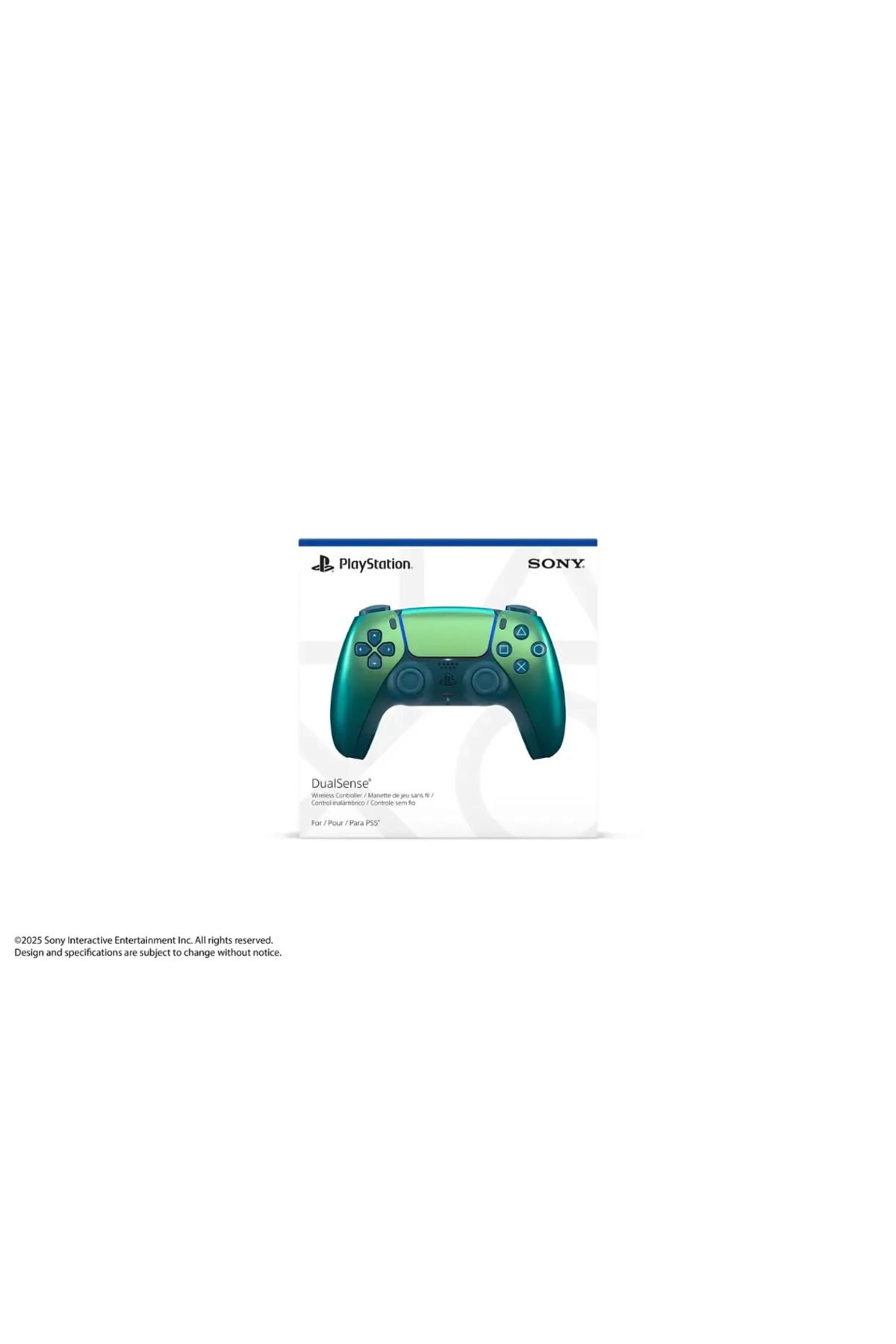 Sony Playstation 5 Chroma Teal Dualsense Controller (İthalatçı garantili )