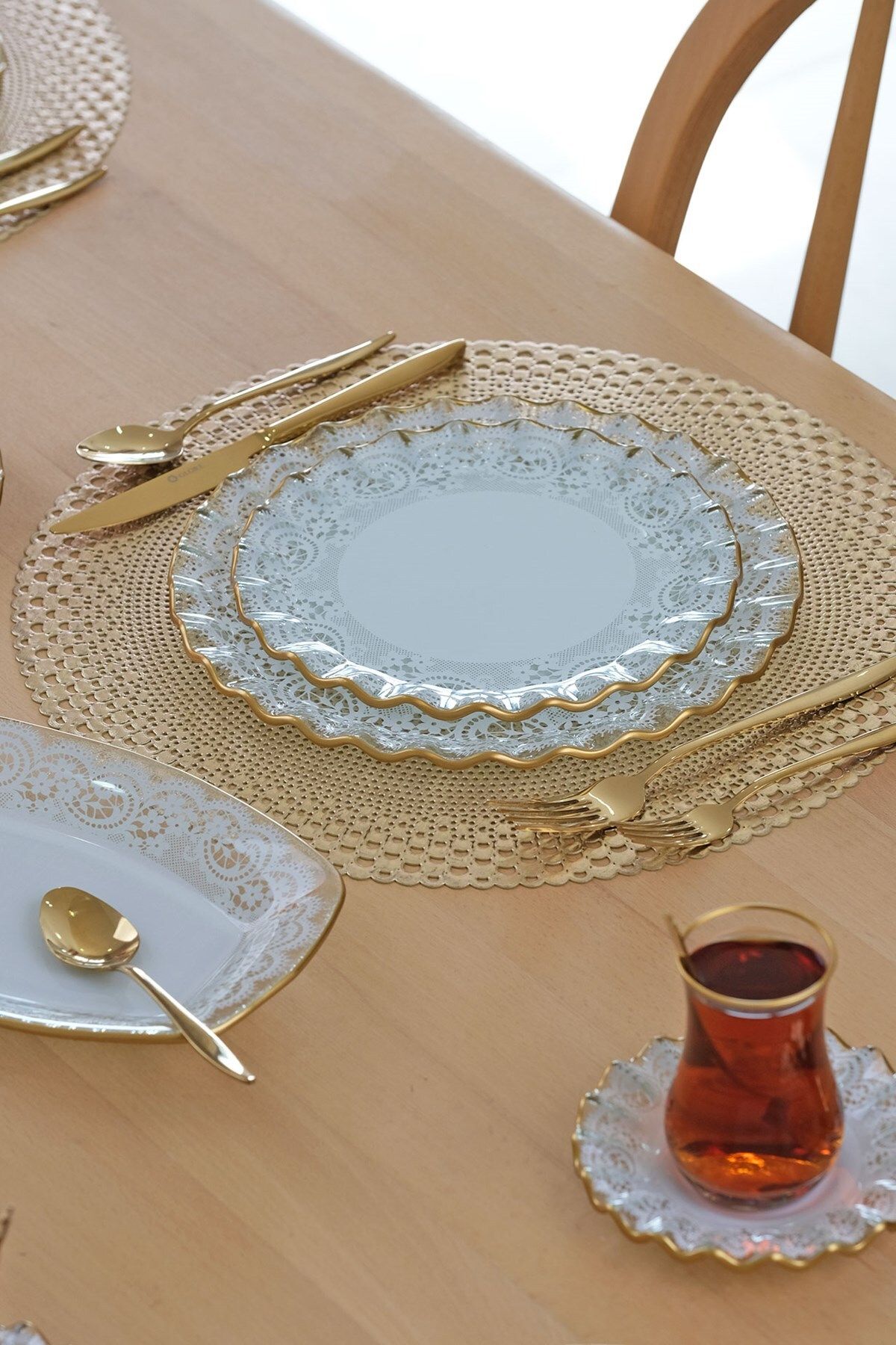 Glore-Marche 27 Piece Cake Service Set for 6 People 5
