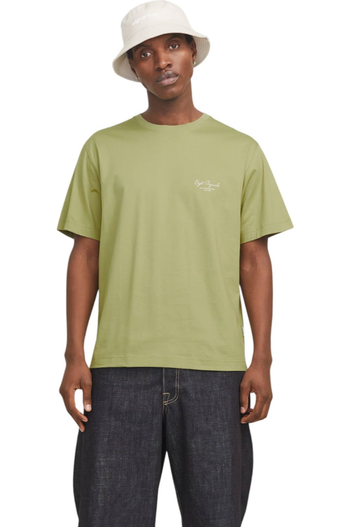 Jack & Jones-Tricou JACK &JONES Islington Back - 12273015-Cedar 1