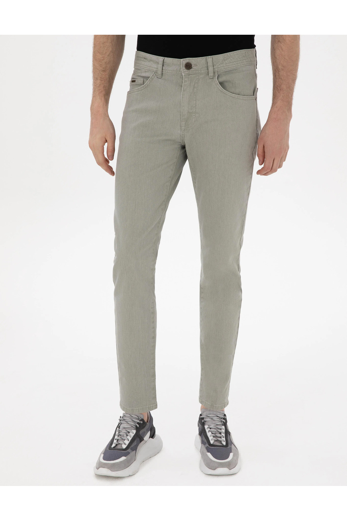 شلوار مردانه راسته فاق نرمال | پیر کاردین Pierre Cardin 2132463 - تصویر 3