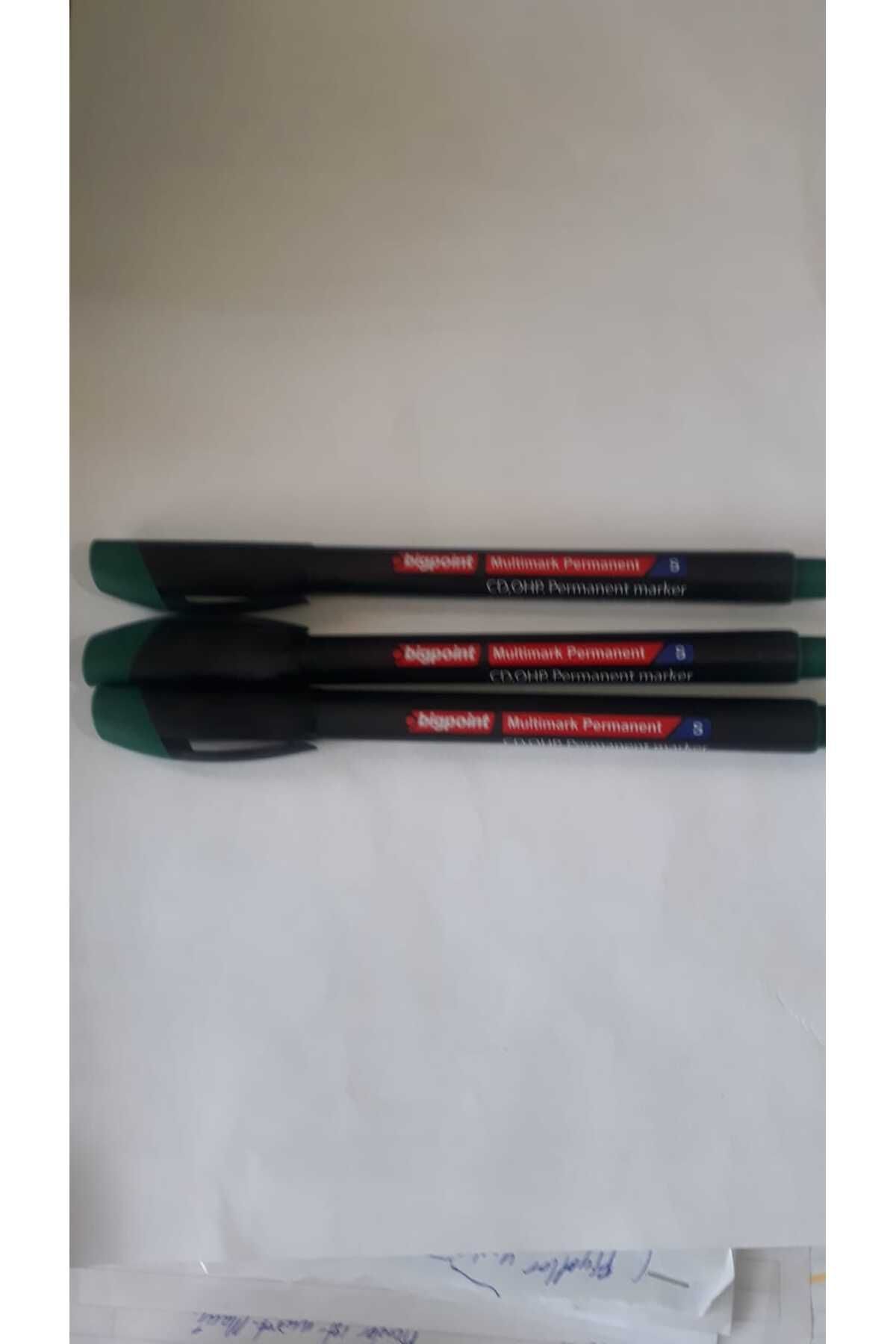 Bigpoint Asetat Kalem 3lü Set Yeşil