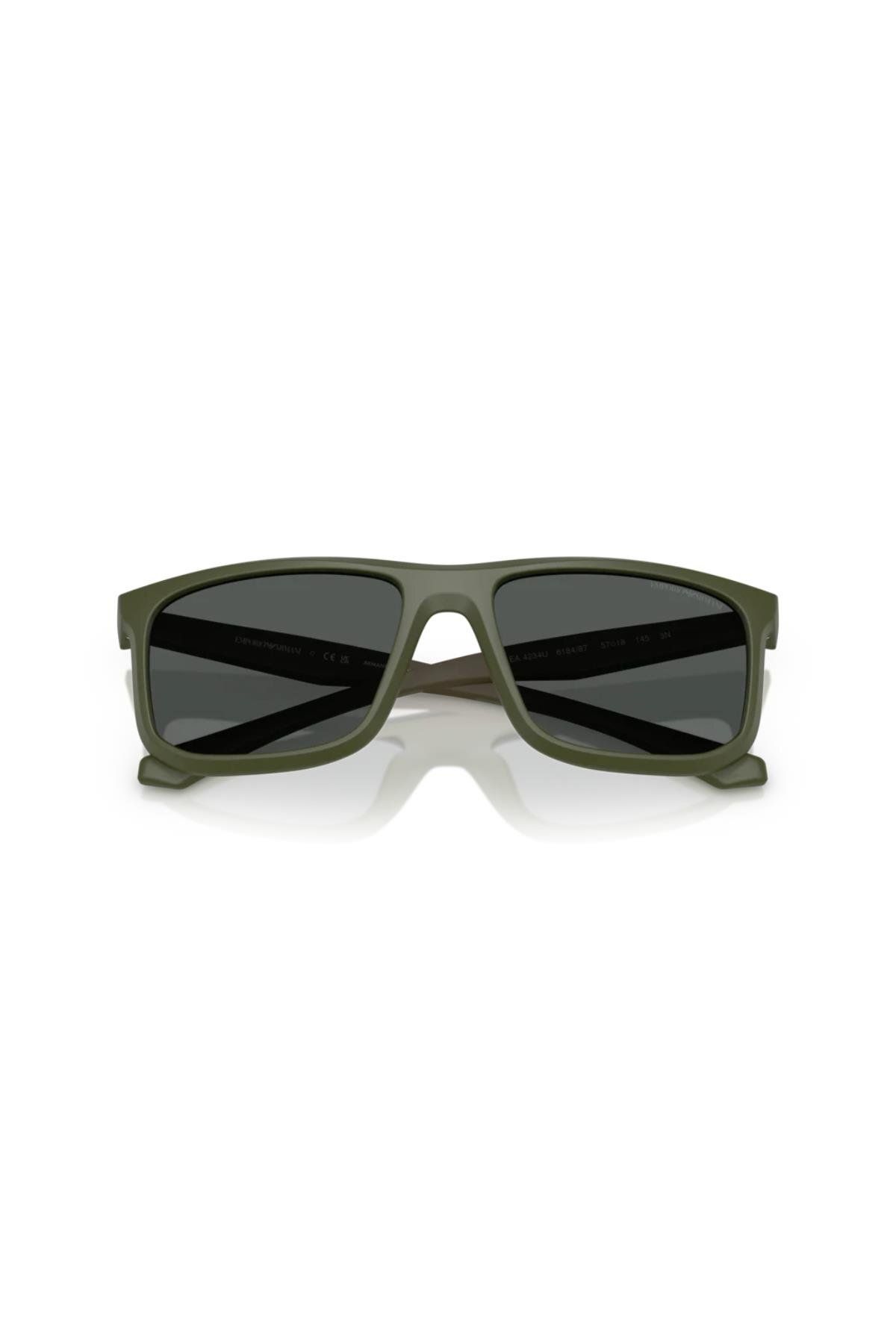 عینک آفتابی سبز زنانه EA .57 اورجینال Emporio Armani