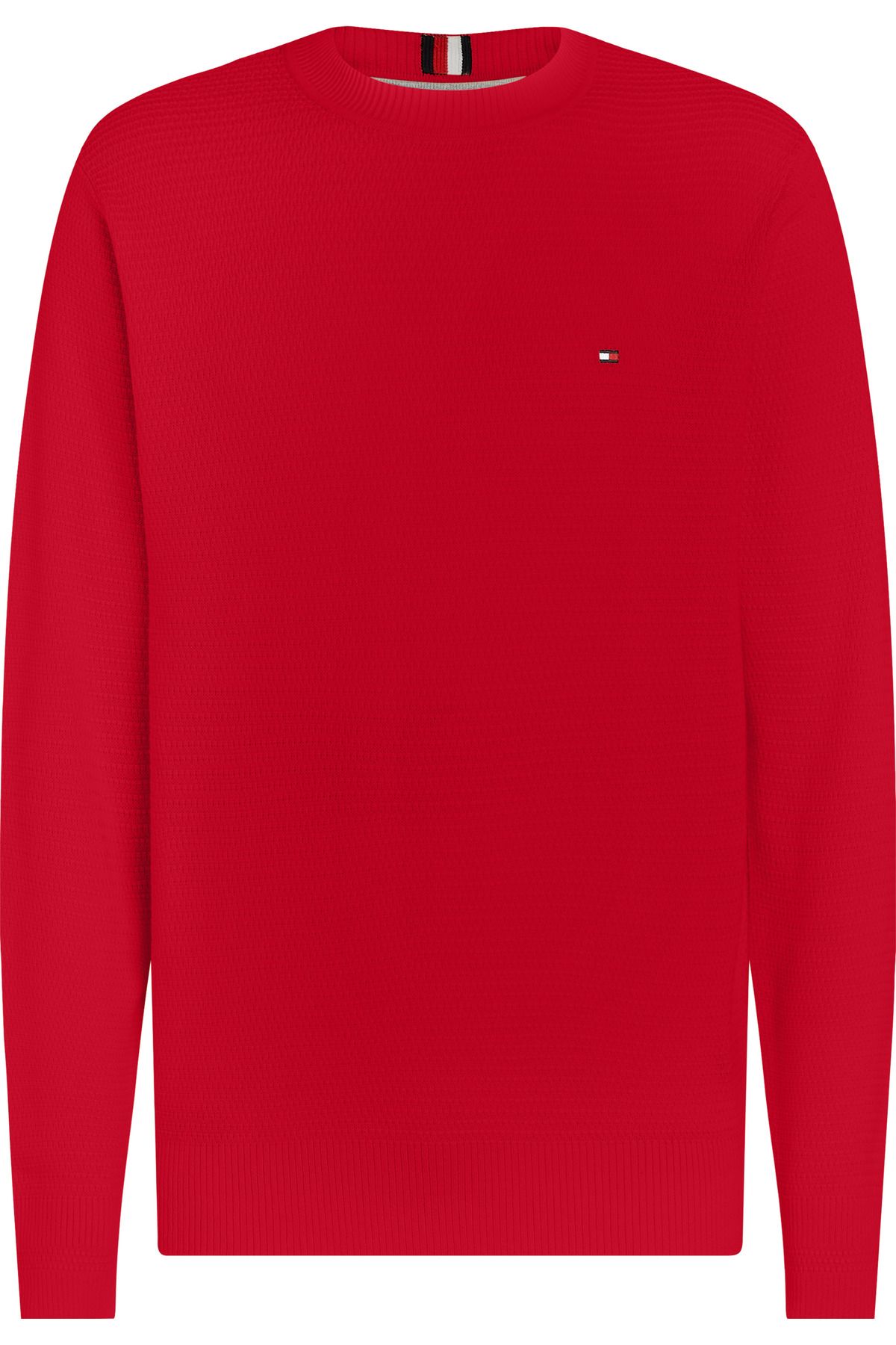 Tommy INTERLACED STRUCTURE CREW NECK