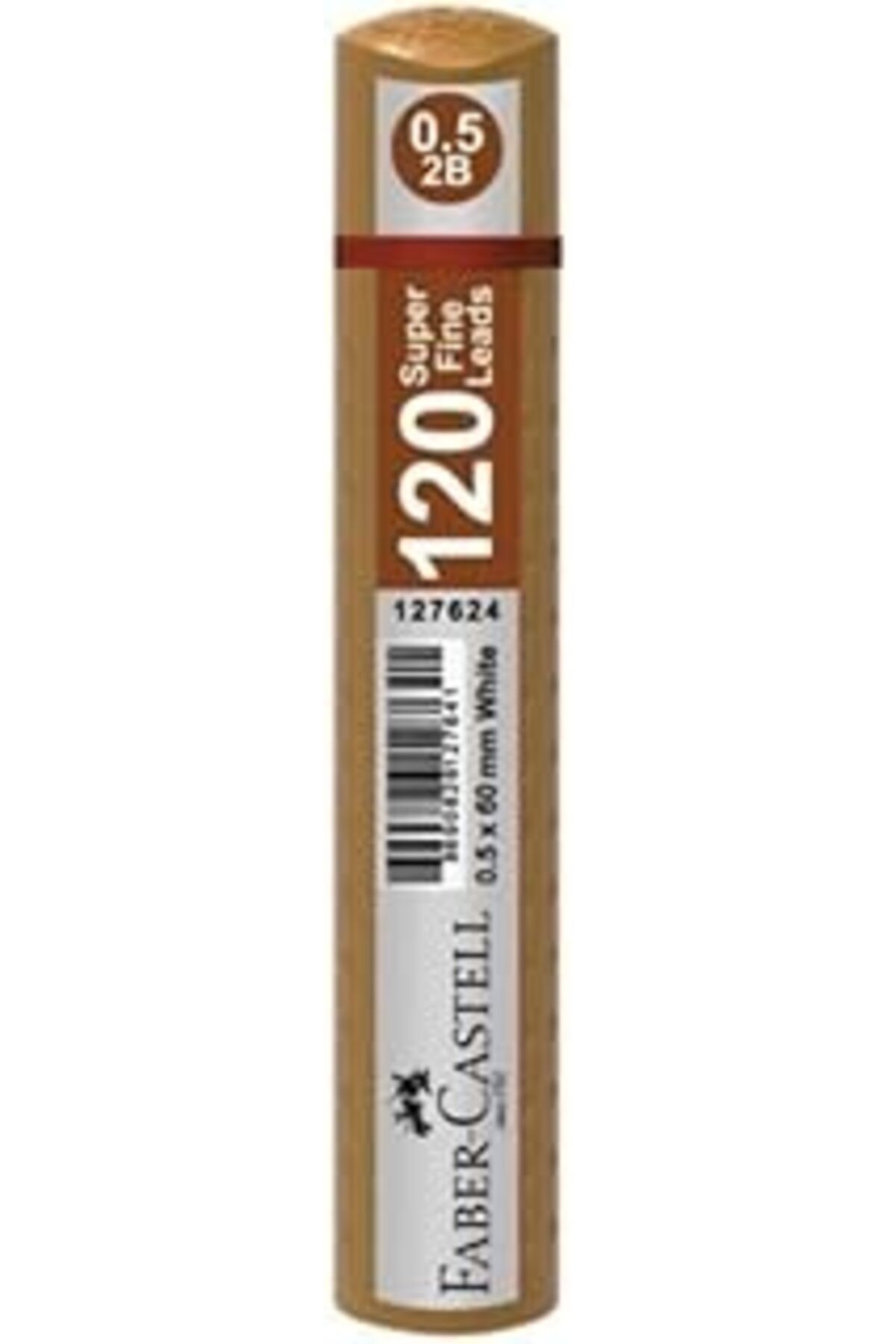 Mu Art Ahşap Faber-castell Min 0.5 2b 60mm, 120'li Altın
