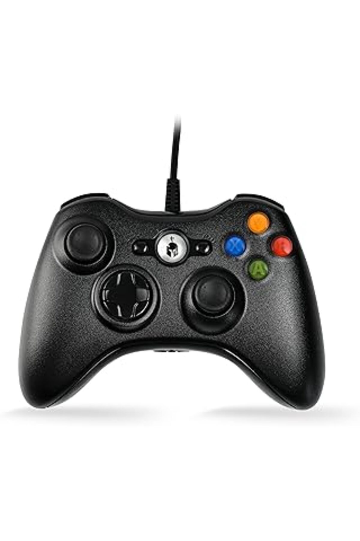 Hepta Collection Kontorland X3H - Pc Ve Xbox 360 Uyumlu Titreşimli Kablolu Oyun Kolu Gamepad Siyah