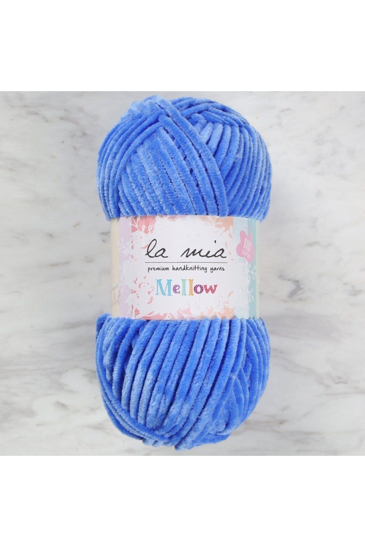 Nurum E Tİcaret La Mia Mellow Mavi El Örgü İpi - 958