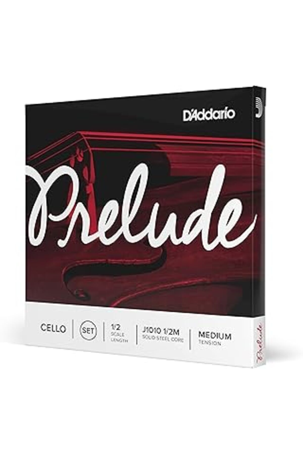 Pazarcan D'Addario J1010 1/2M Cello Tel Seti, Prelude, 1/2 Scale, Medium Tension